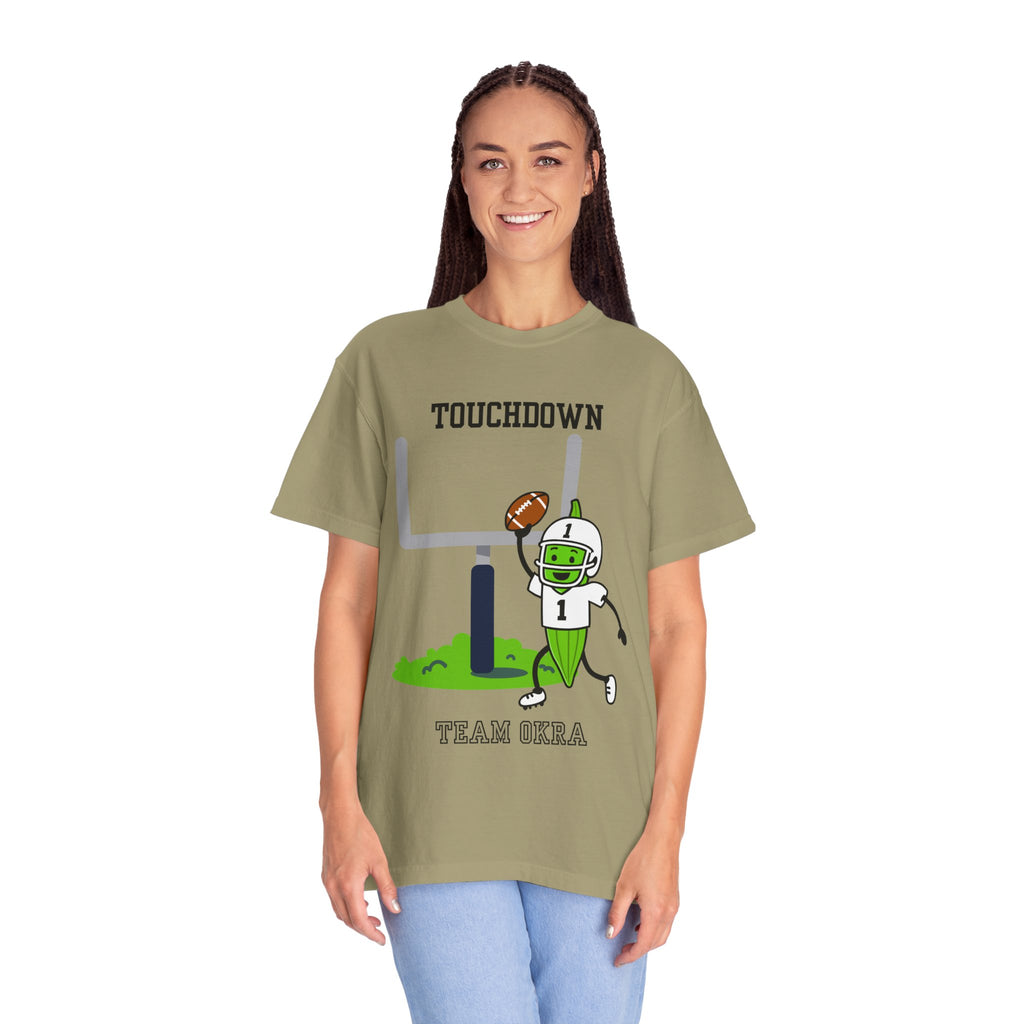 Okra Football Unisex T-shirt
