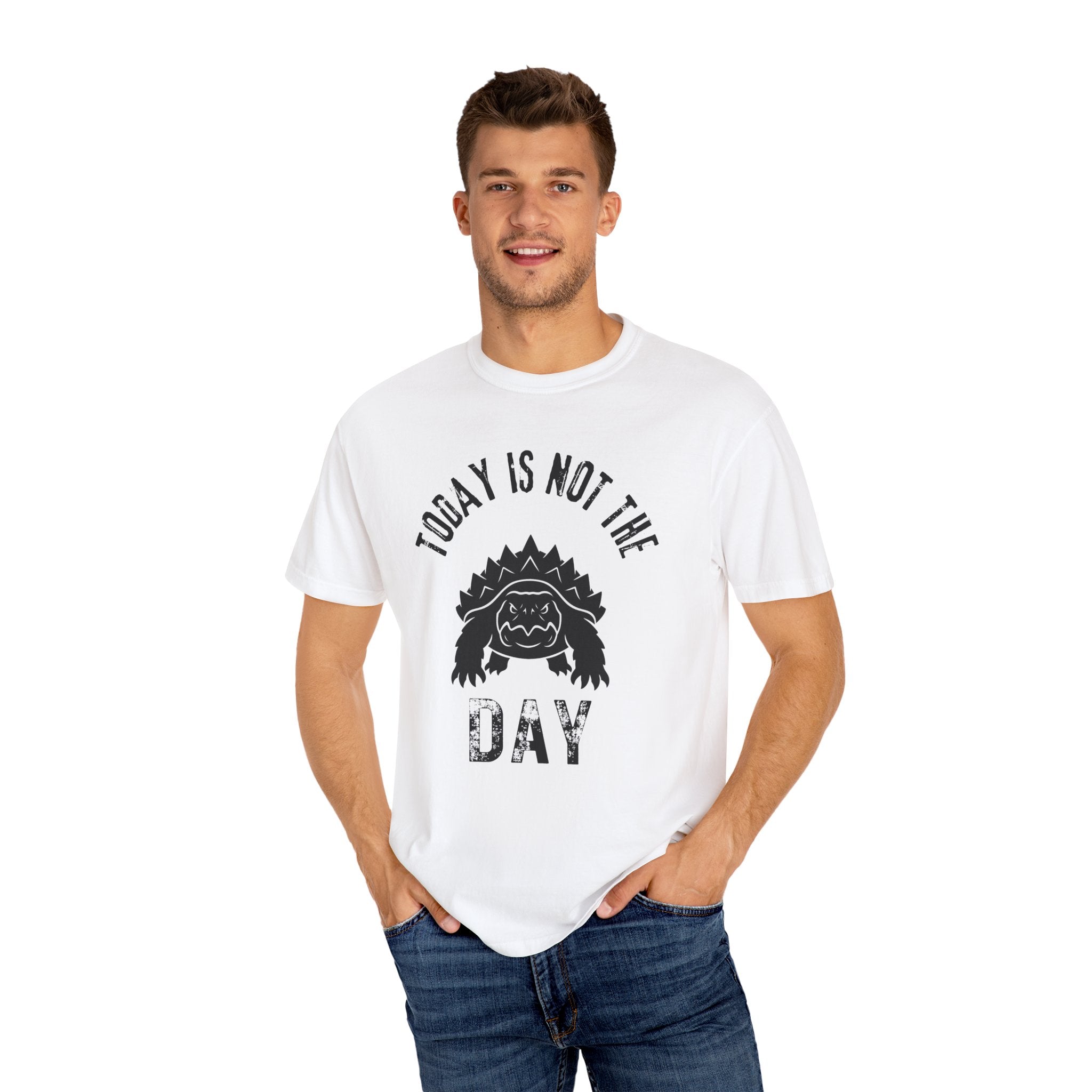 Alligator Snapping Turtle T-Shirt — "Today Is Not the Day"