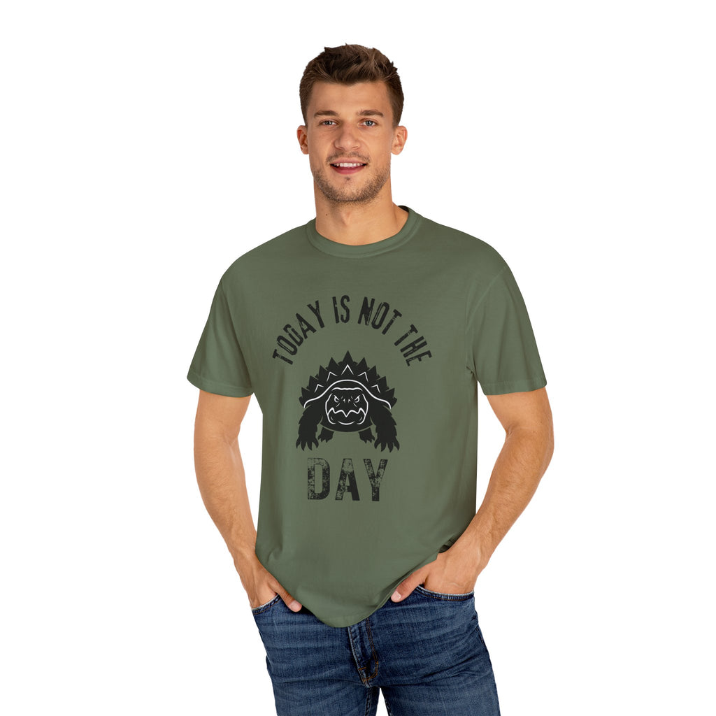 Alligator Snapping Turtle T-Shirt — "Today Is Not the Day"