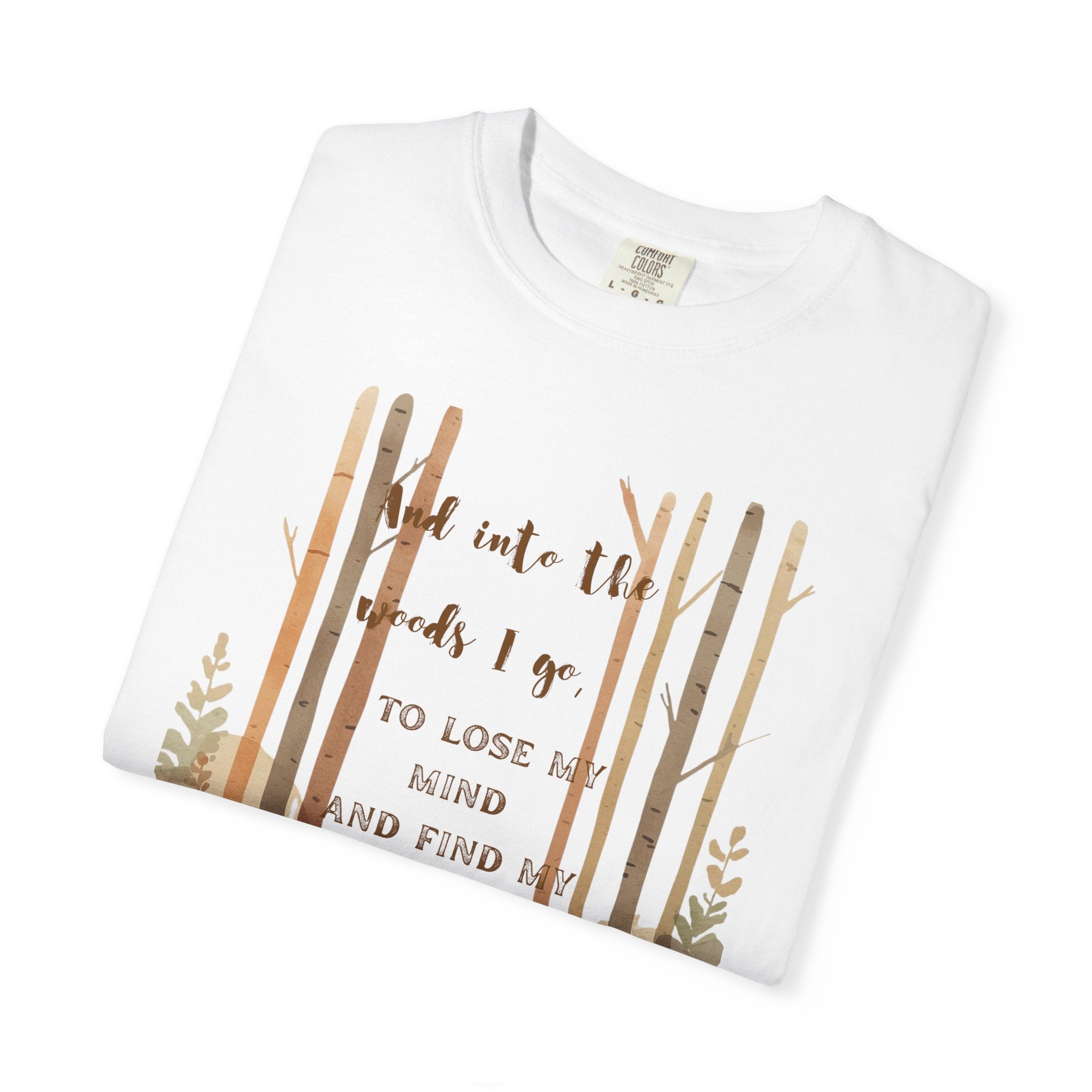 Into The Woods I Go-Deer in fall woods