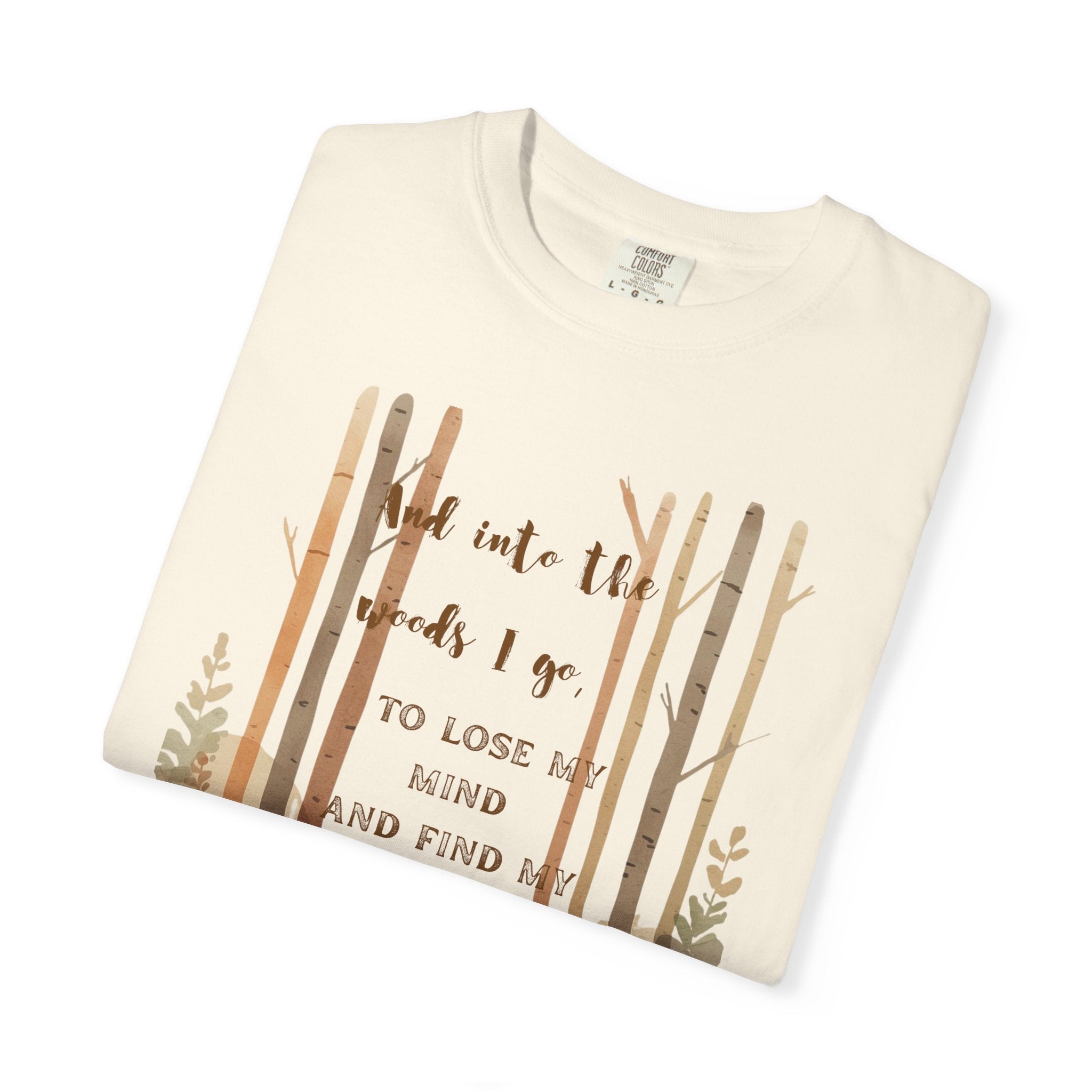 Into The Woods I Go-Deer in fall woods