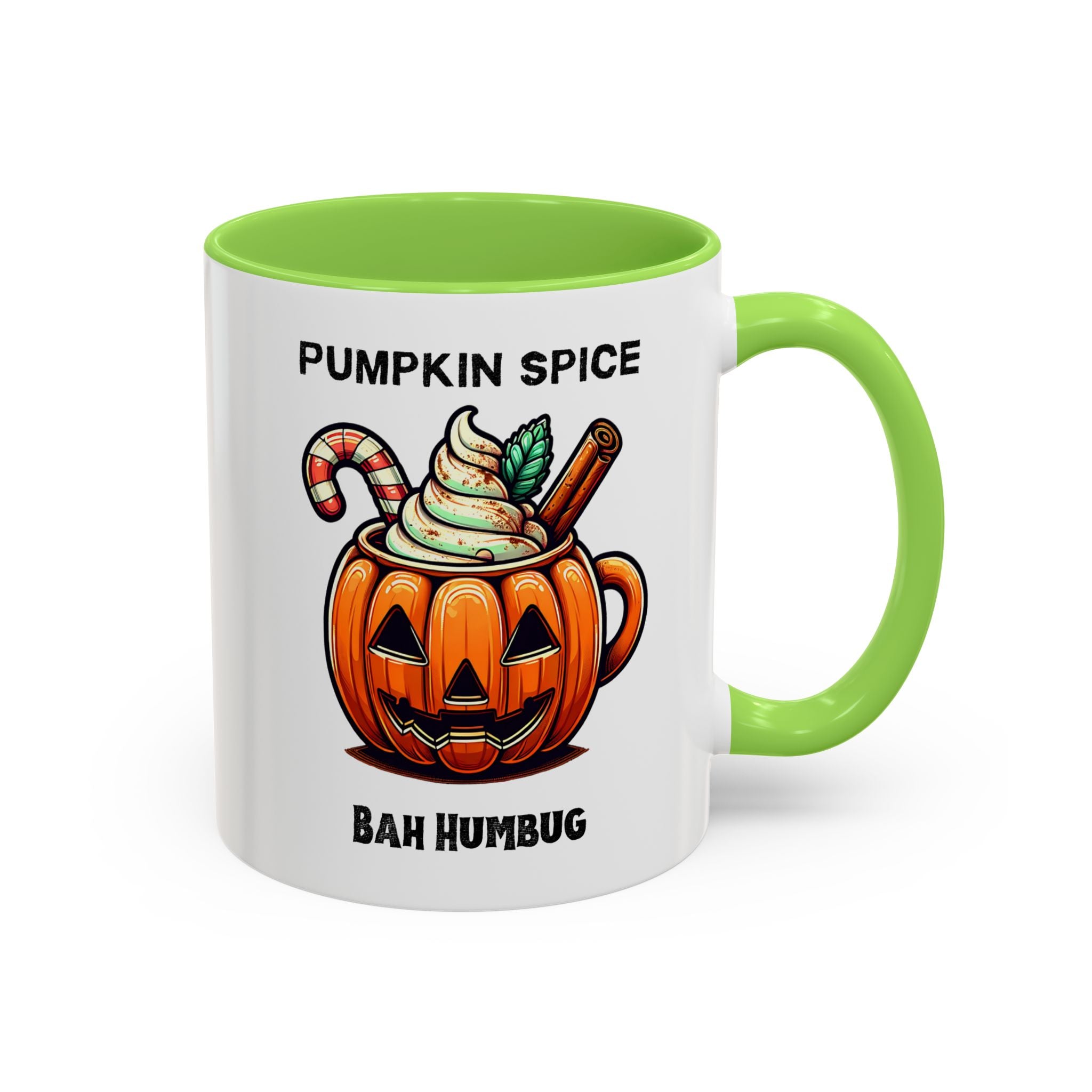 Mug - Jack o lantern Pumpkin Spice Bah Humbug design