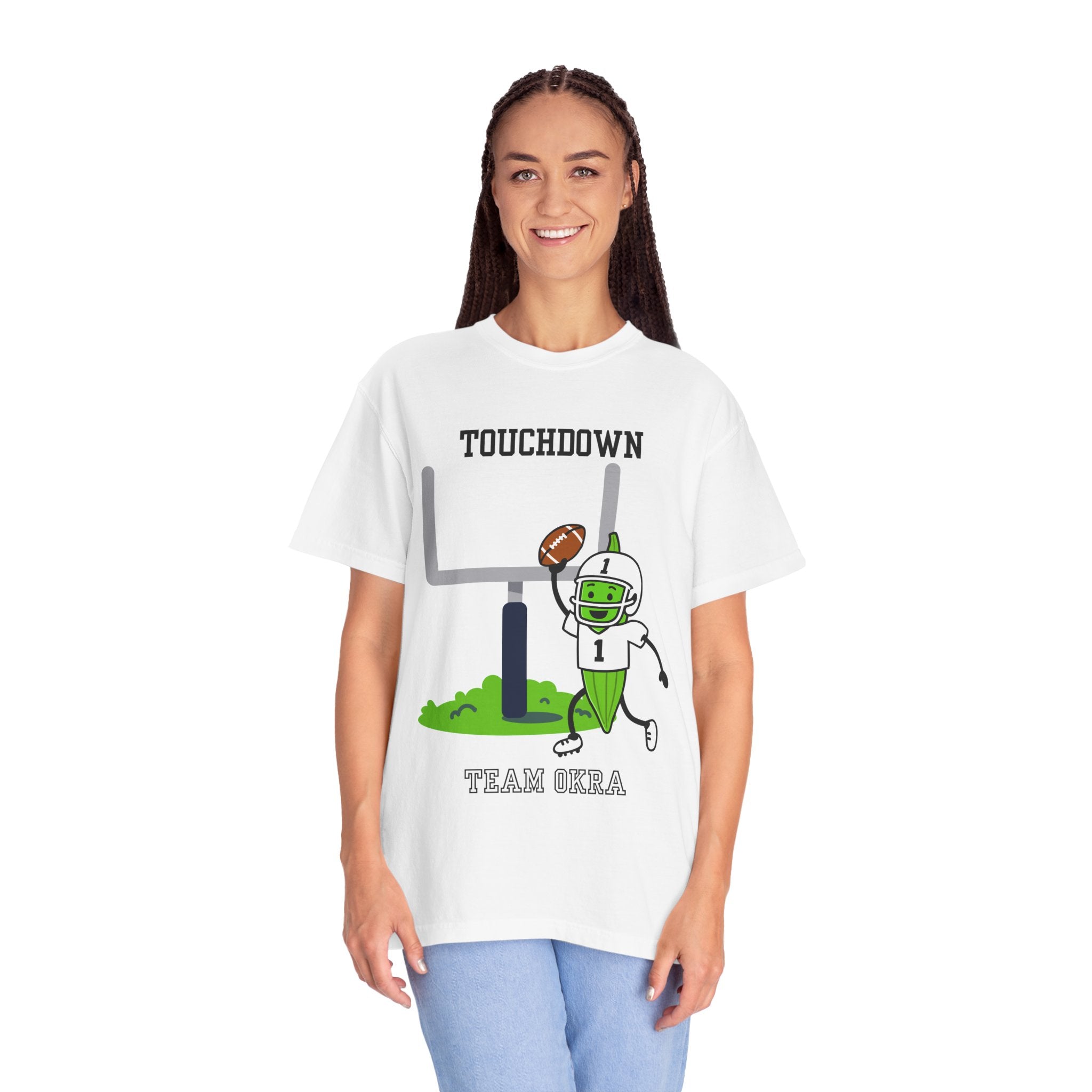 Okra Football Unisex T-shirt