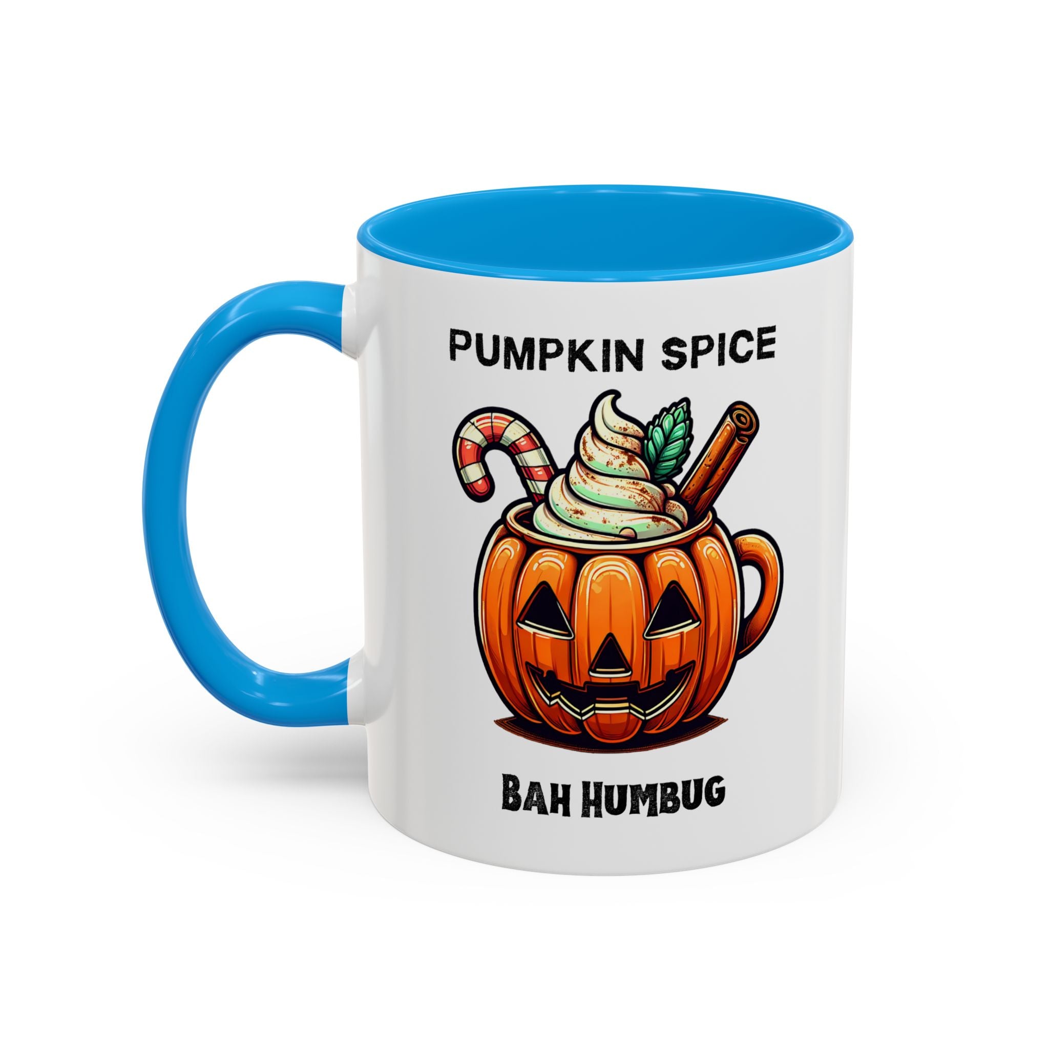 Mug - Jack o lantern Pumpkin Spice Bah Humbug design