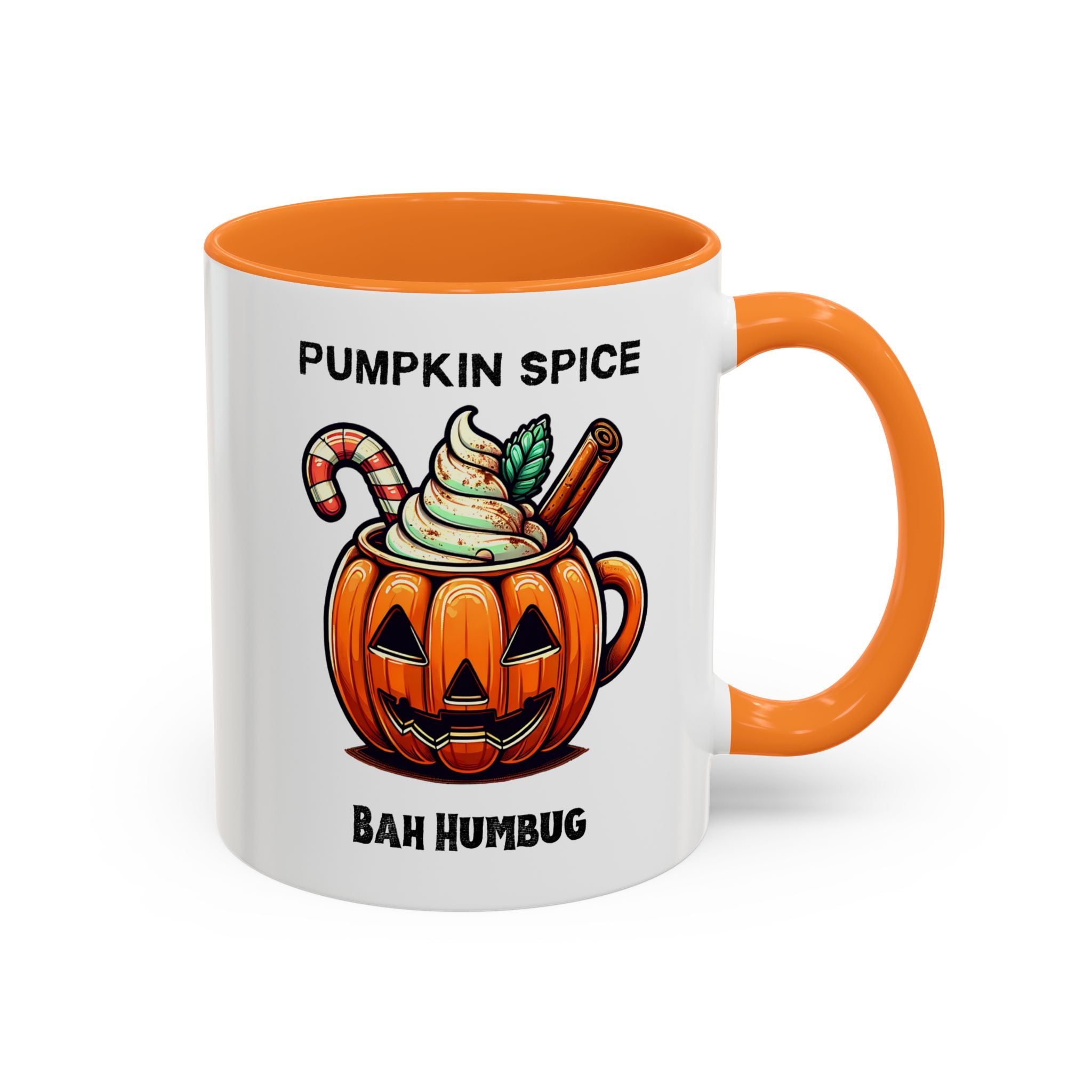 Mug - Jack o lantern Pumpkin Spice Bah Humbug design