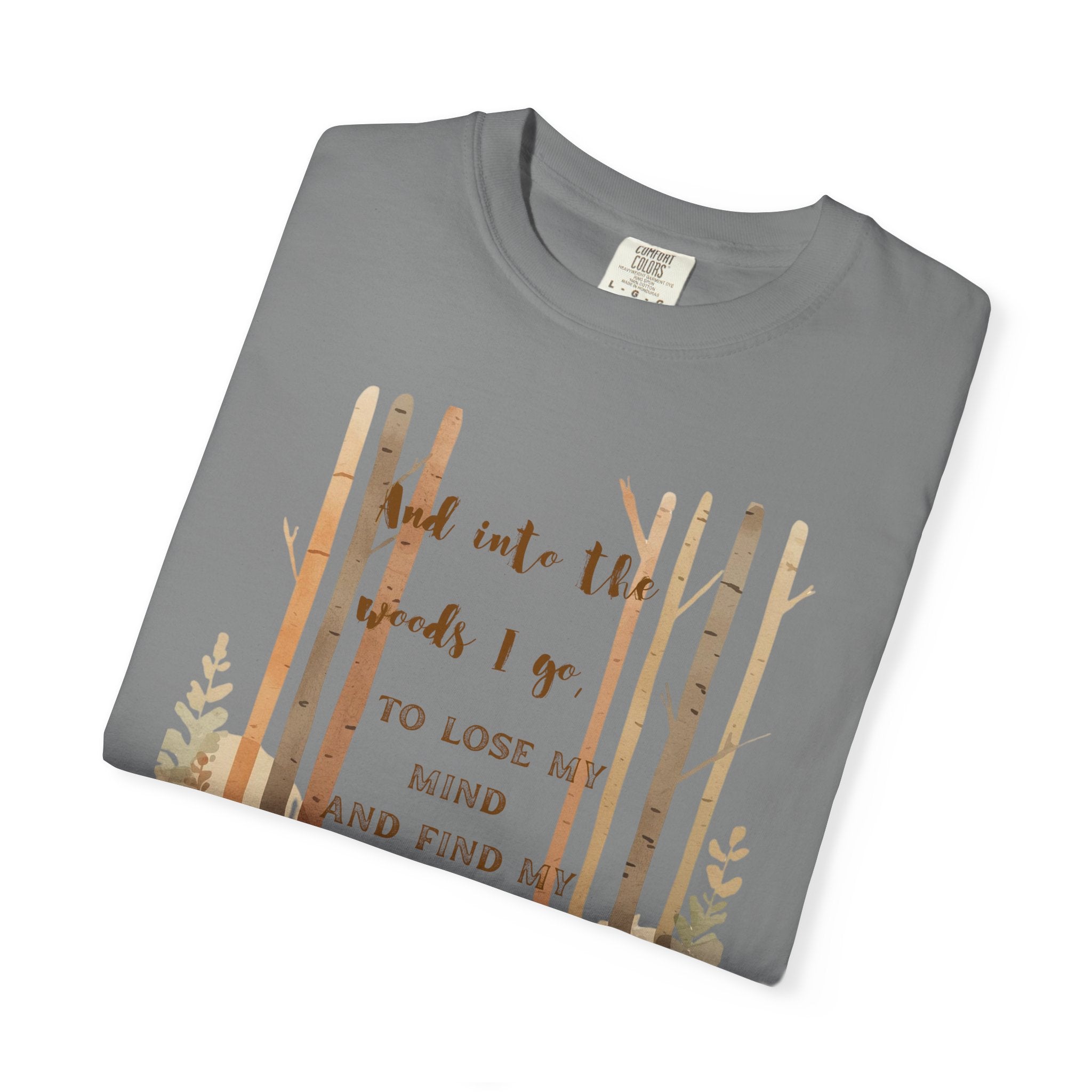 Into The Woods I Go-Deer in fall woods