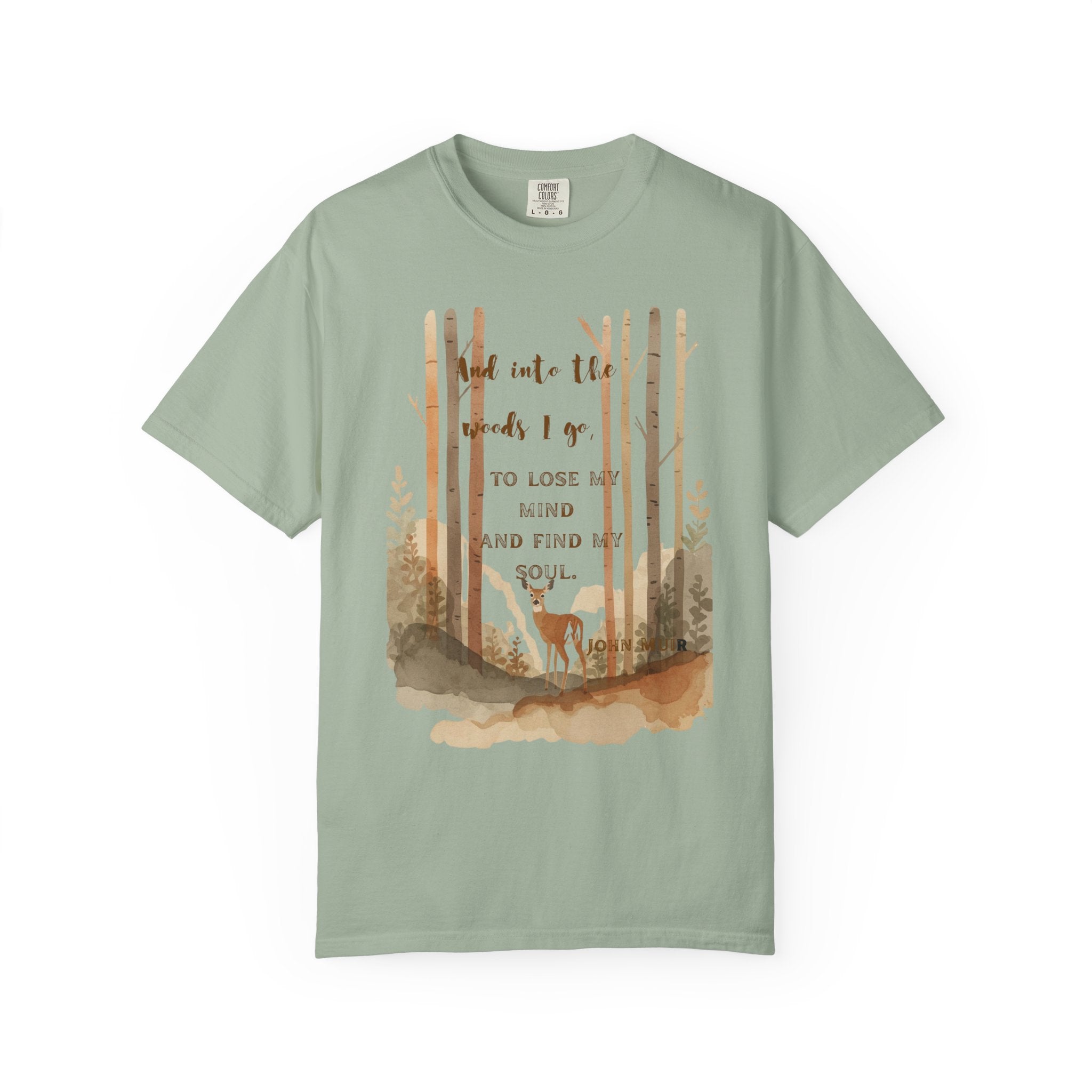 Into The Woods I Go-Deer in fall woods
