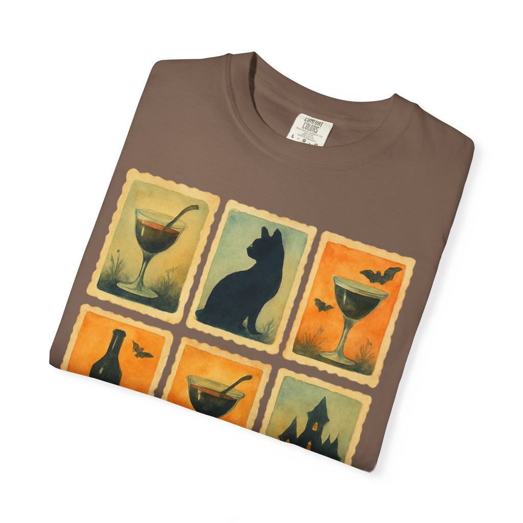 Watercolor Halloween Cocktails T-shirt