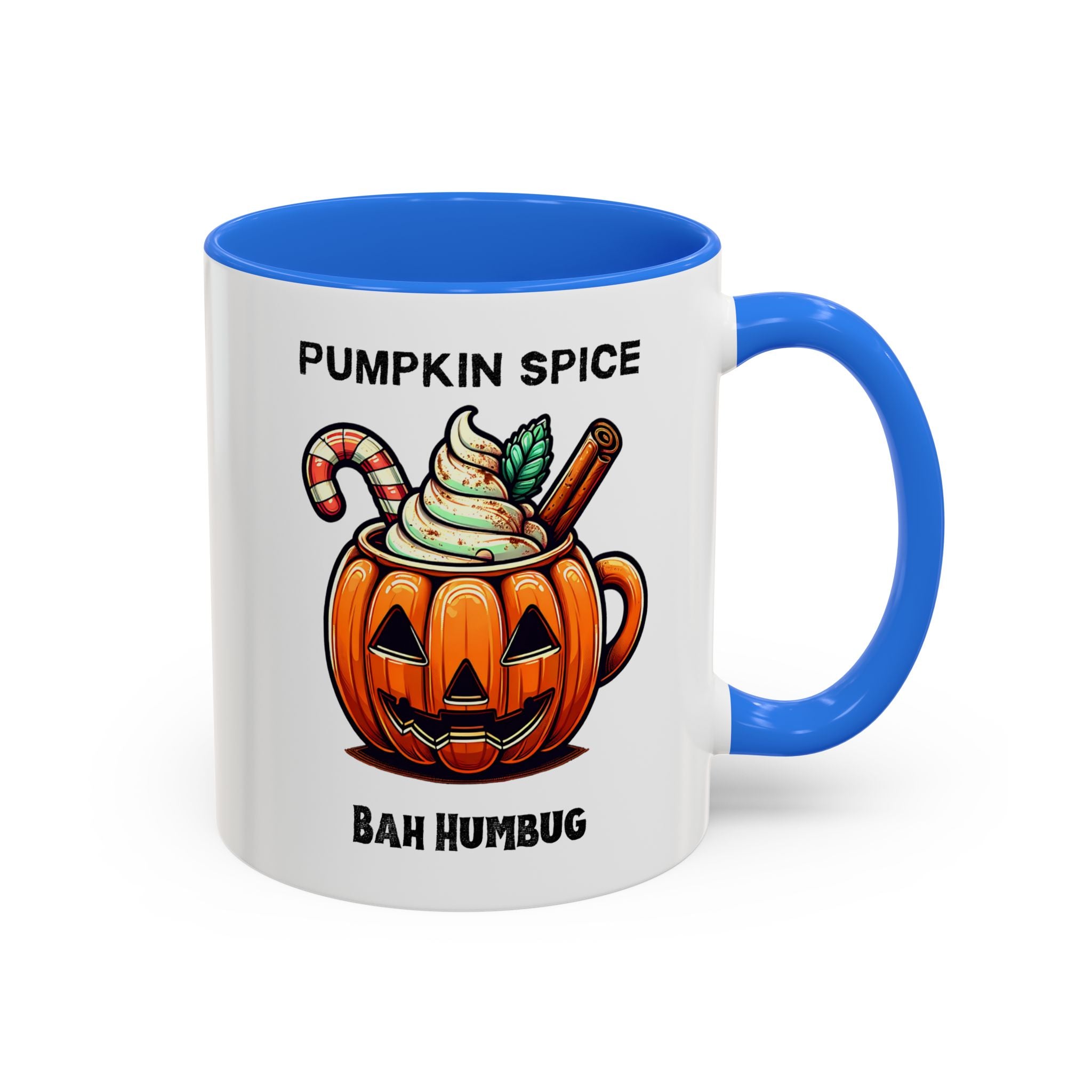 Mug - Jack o lantern Pumpkin Spice Bah Humbug design