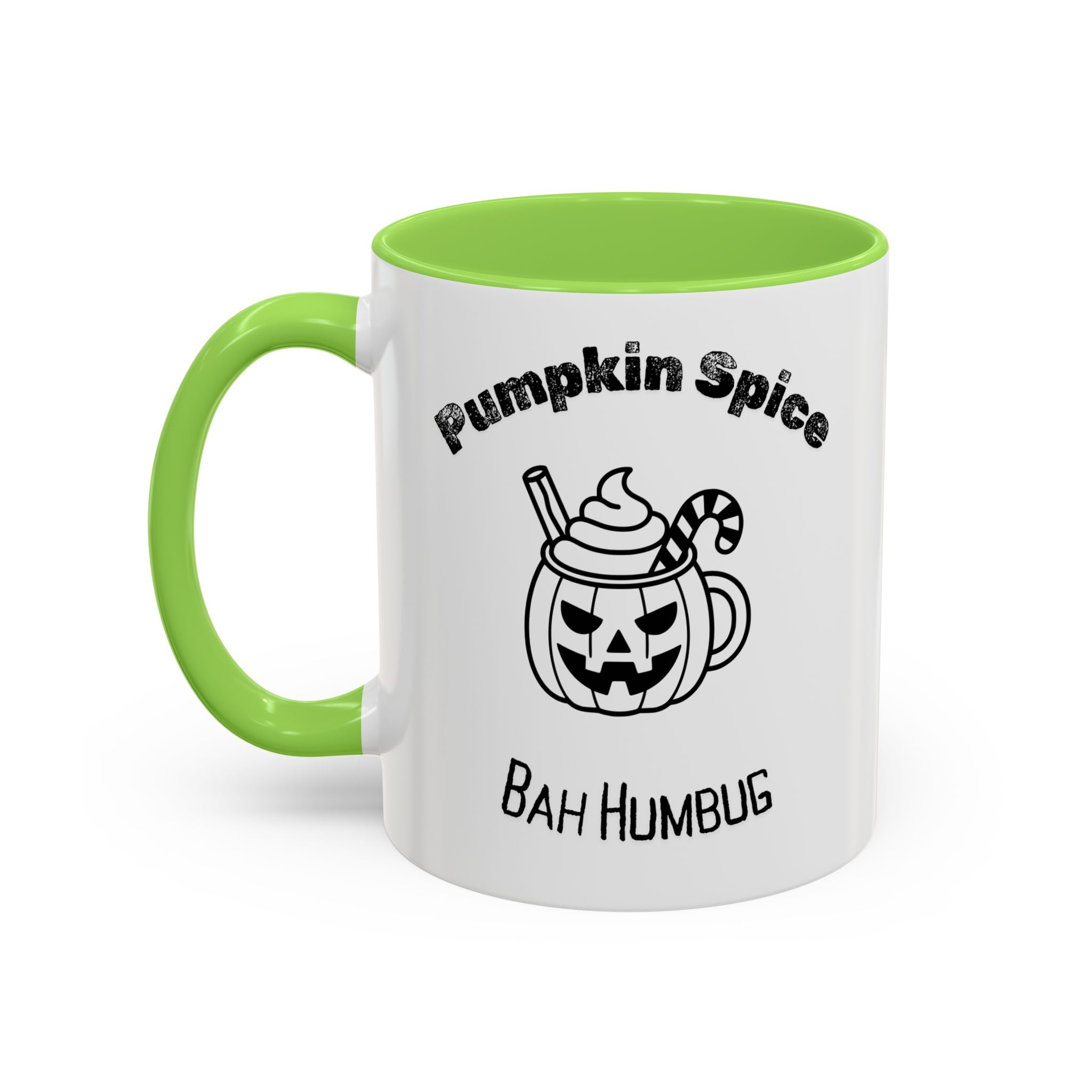 Jack o lantern Pumpkin Spice Bah Humbug design