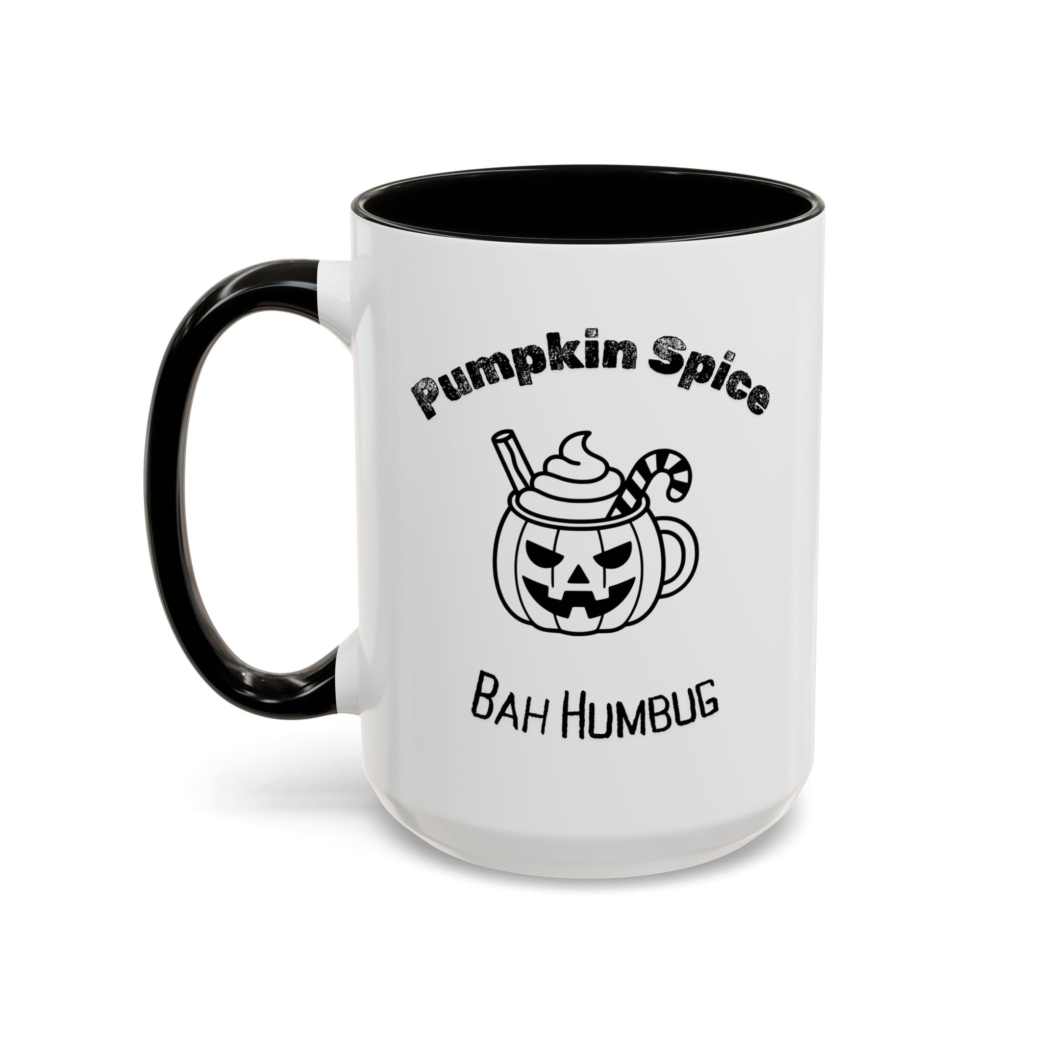 Jack o lantern Pumpkin Spice Bah Humbug design
