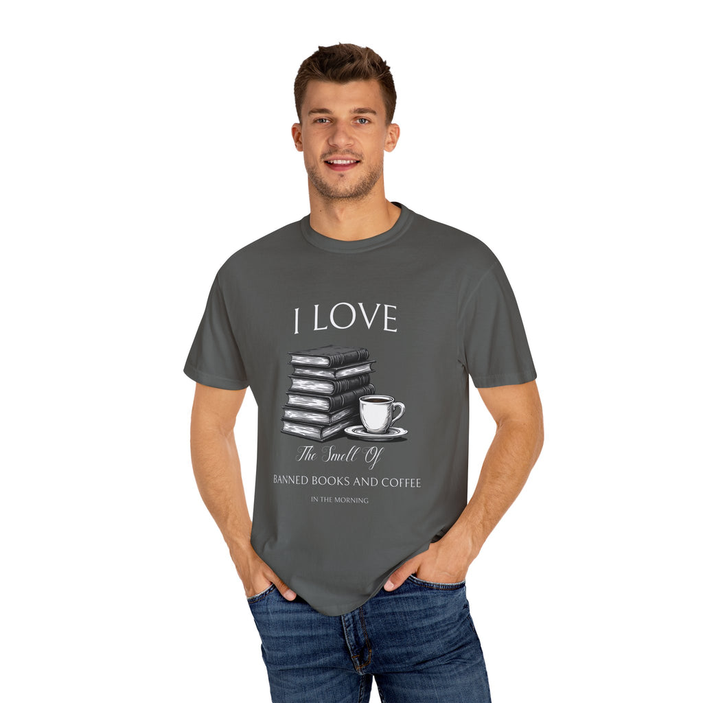 Banned Books and Coffee T-shirt