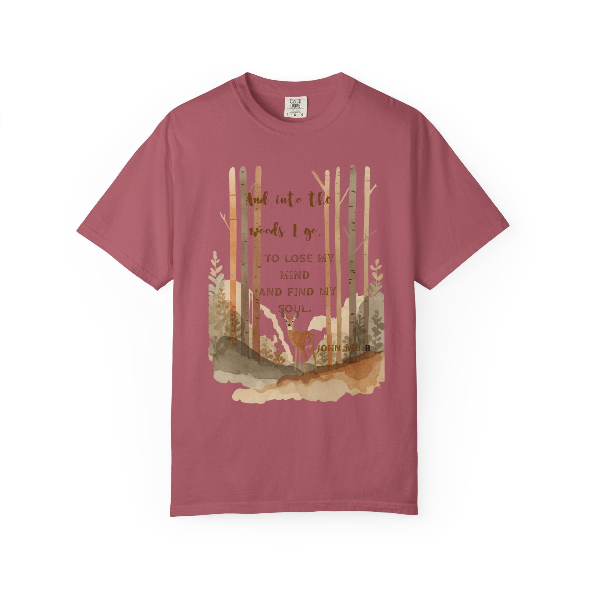 Into The Woods I Go-Deer in fall woods
