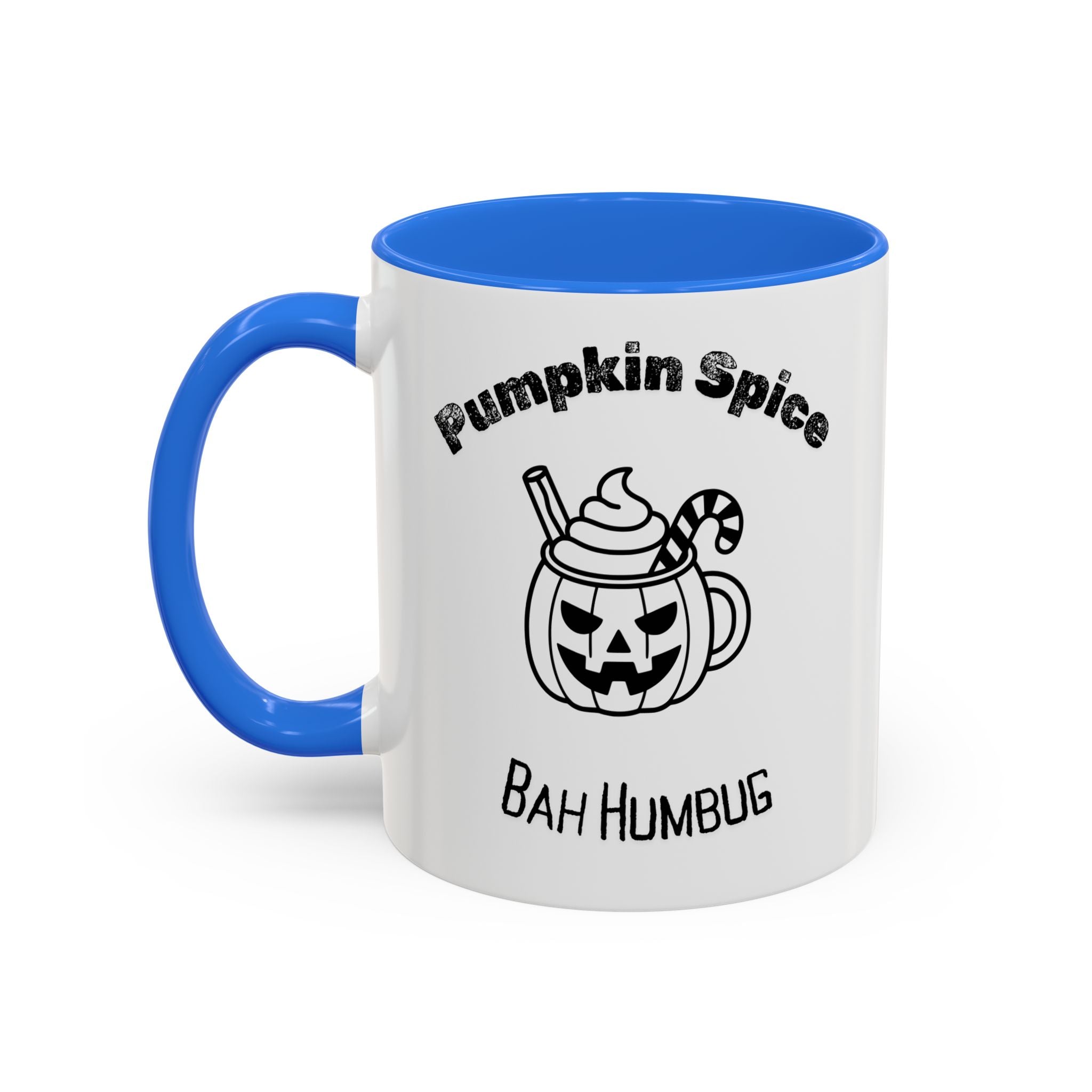 Jack o lantern Pumpkin Spice Bah Humbug design