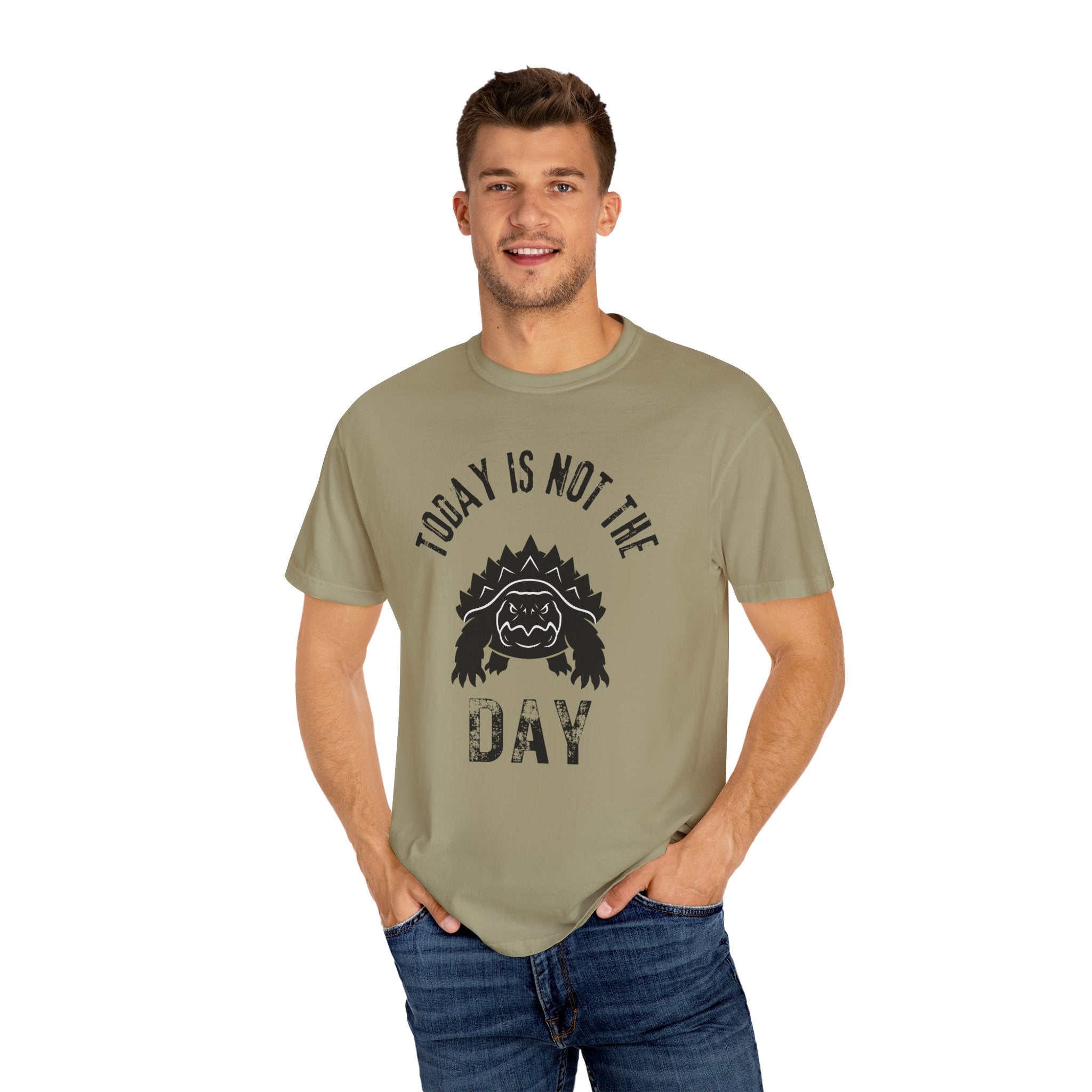 Alligator Snapping Turtle T-Shirt — "Today Is Not the Day"