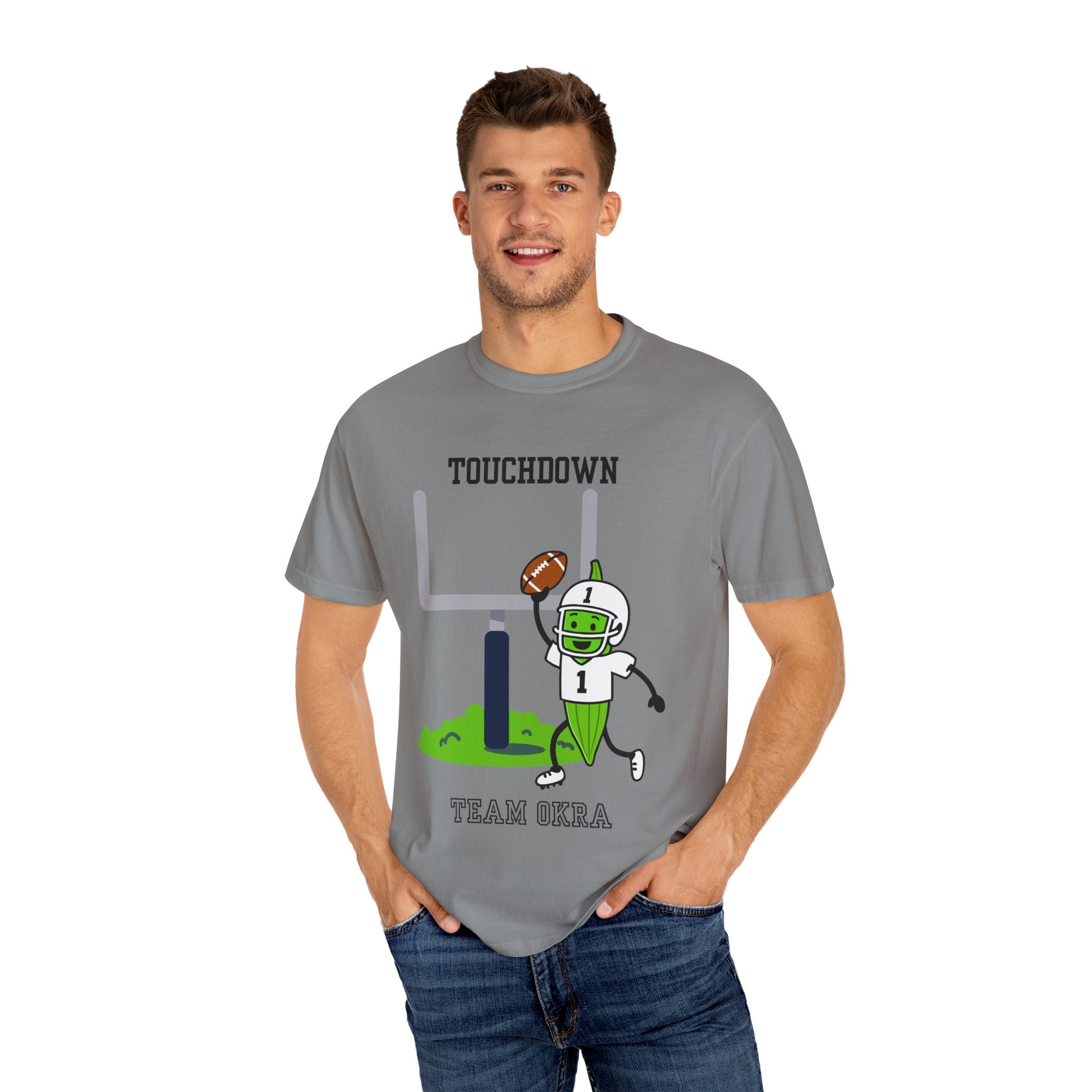 Okra Football Unisex T-shirt