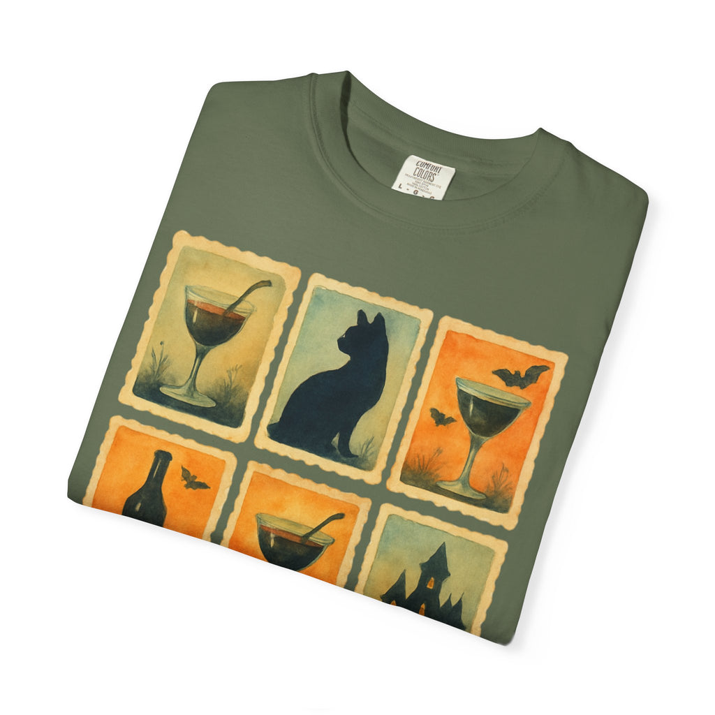 Watercolor Halloween Cocktails T-shirt