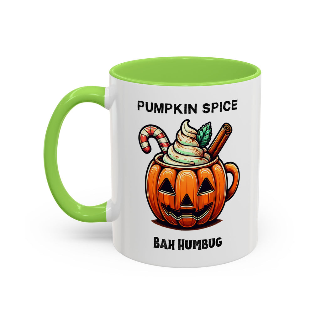 Mug - Jack o lantern Pumpkin Spice Bah Humbug design