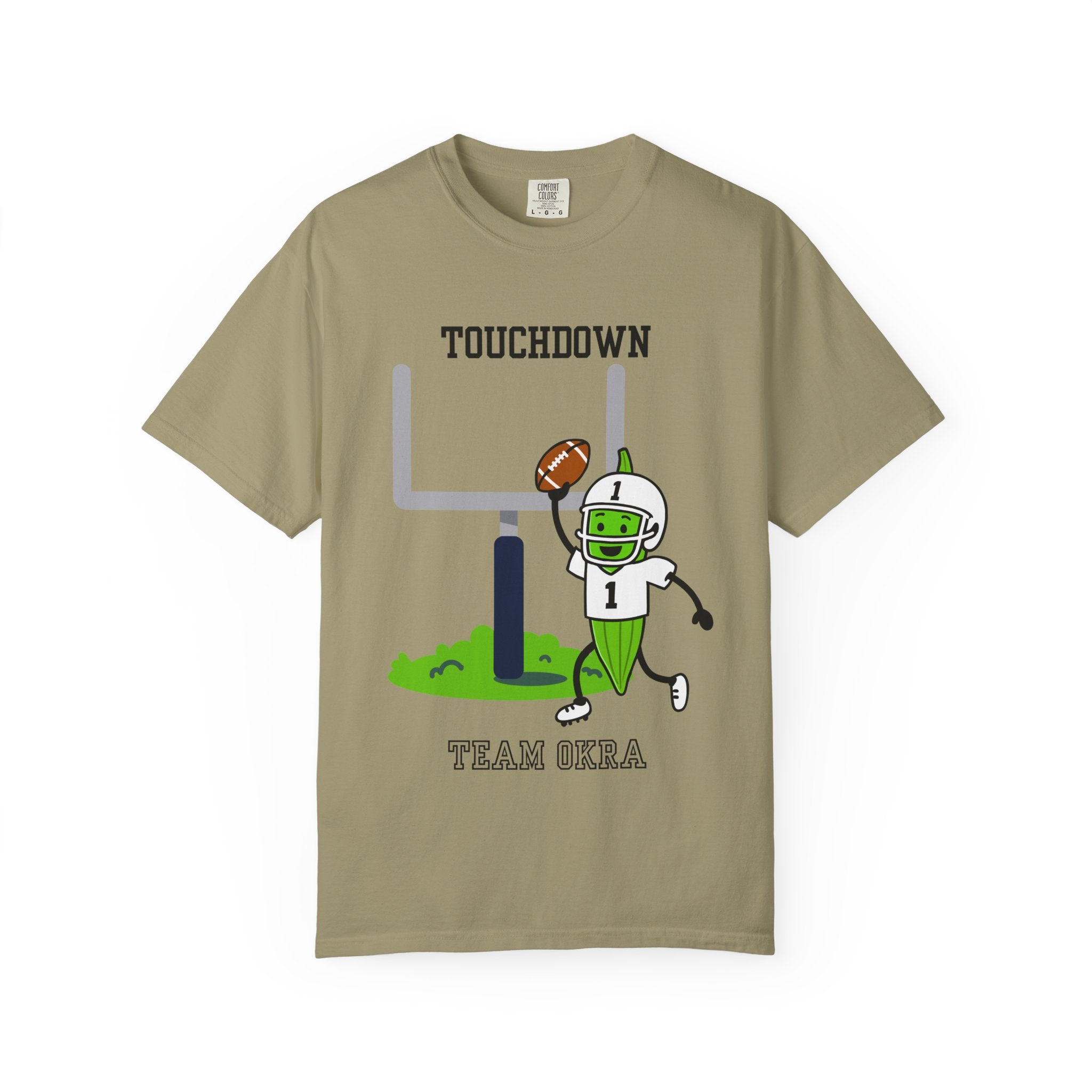 Okra Football Unisex T-shirt