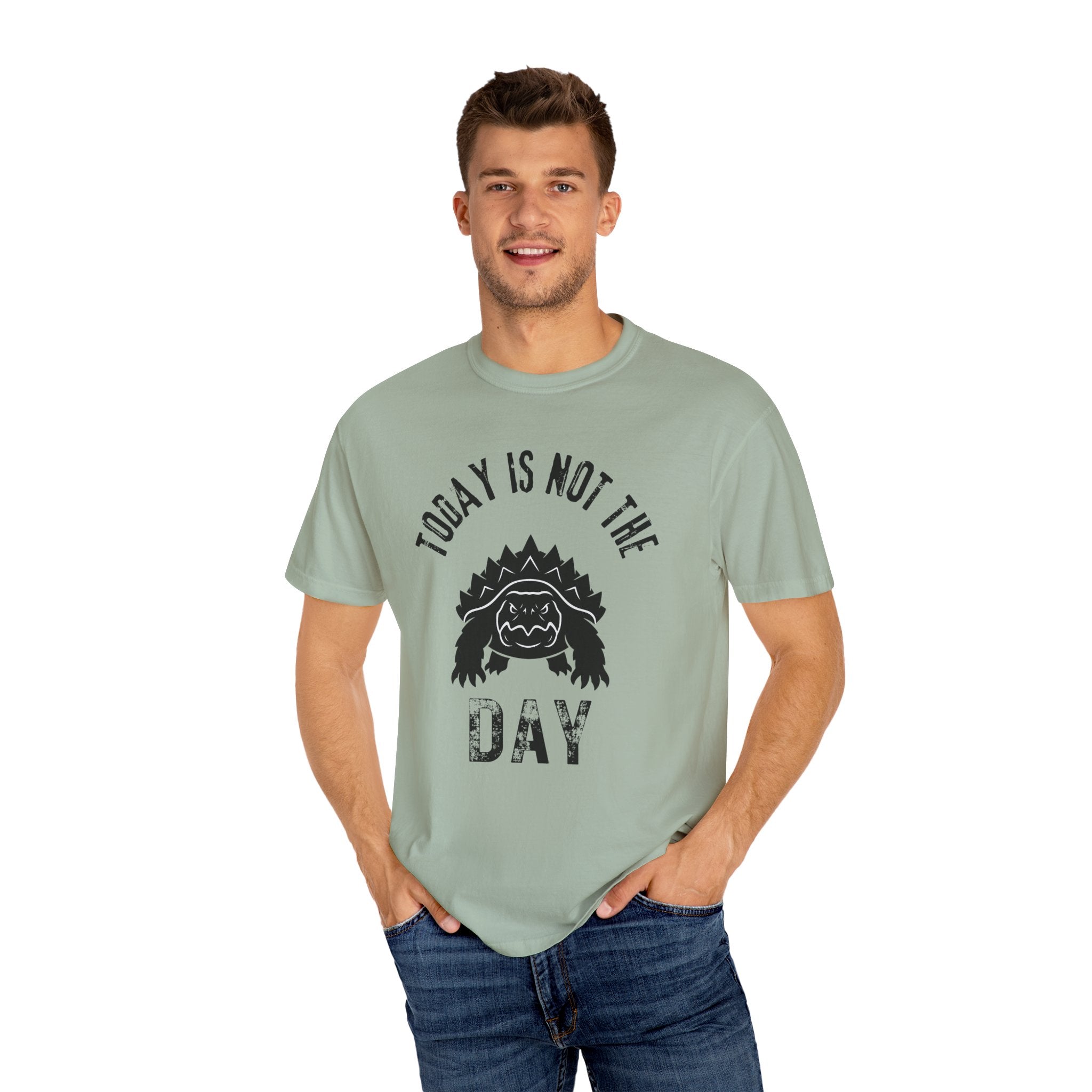 Alligator Snapping Turtle T-Shirt — "Today Is Not the Day"