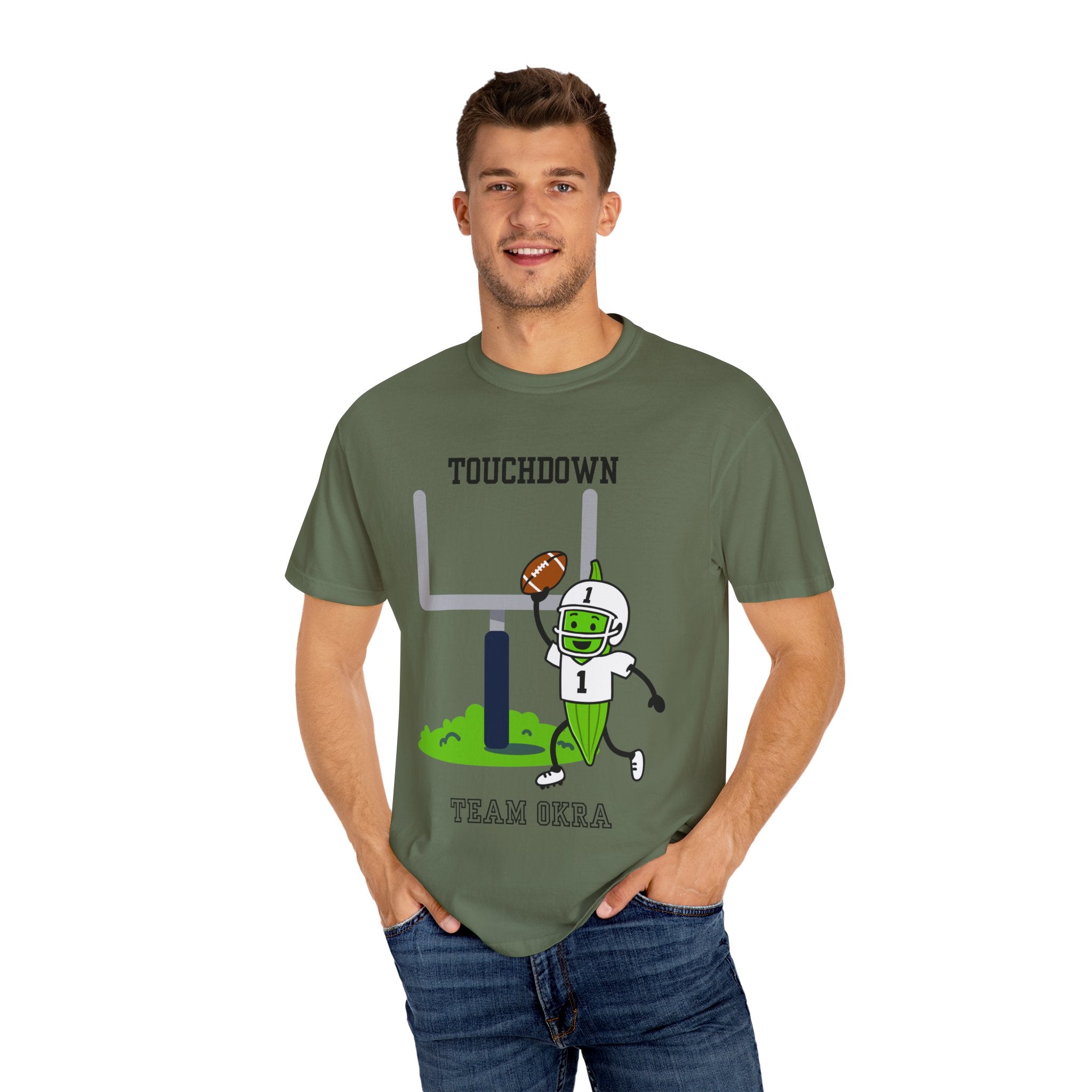 Okra Football Unisex T-shirt