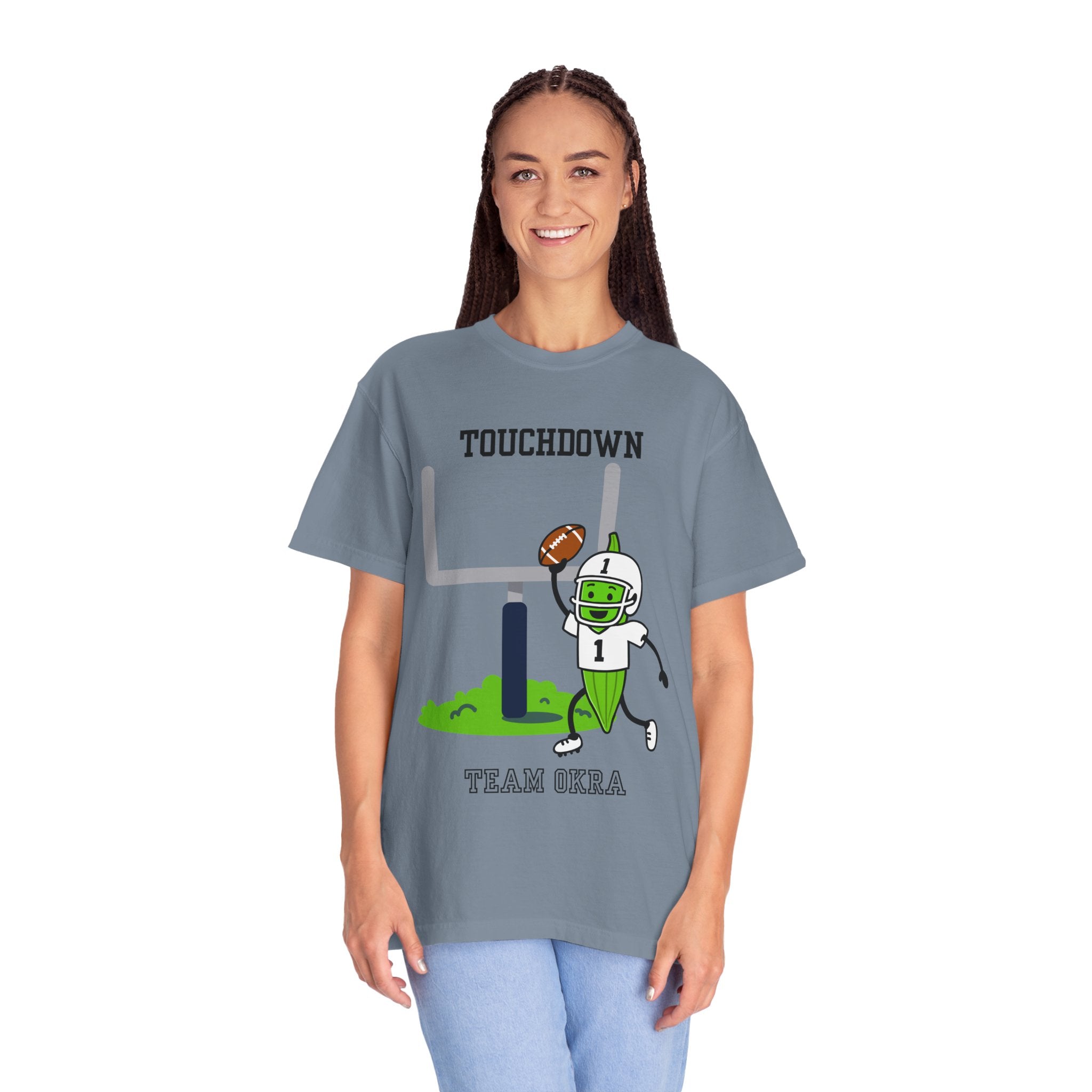 Okra Football Unisex T-shirt