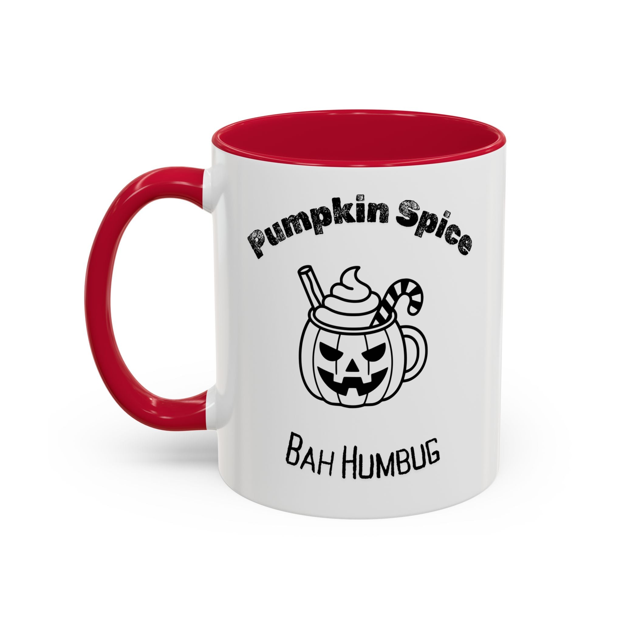 Jack o lantern Pumpkin Spice Bah Humbug design