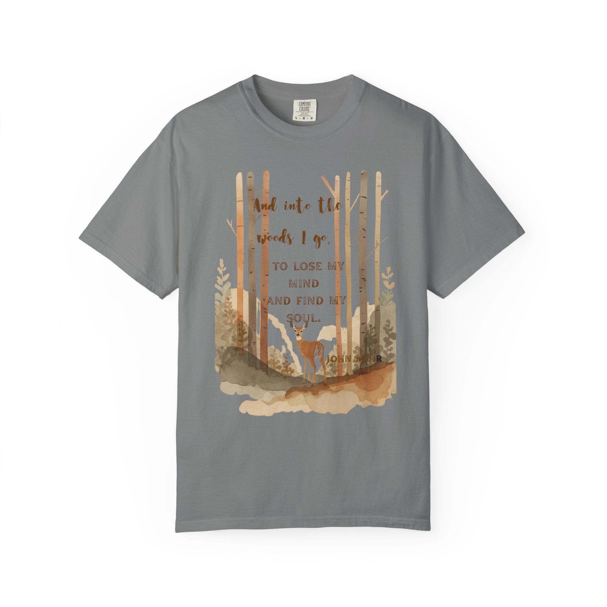 Into The Woods I Go-Deer in fall woods