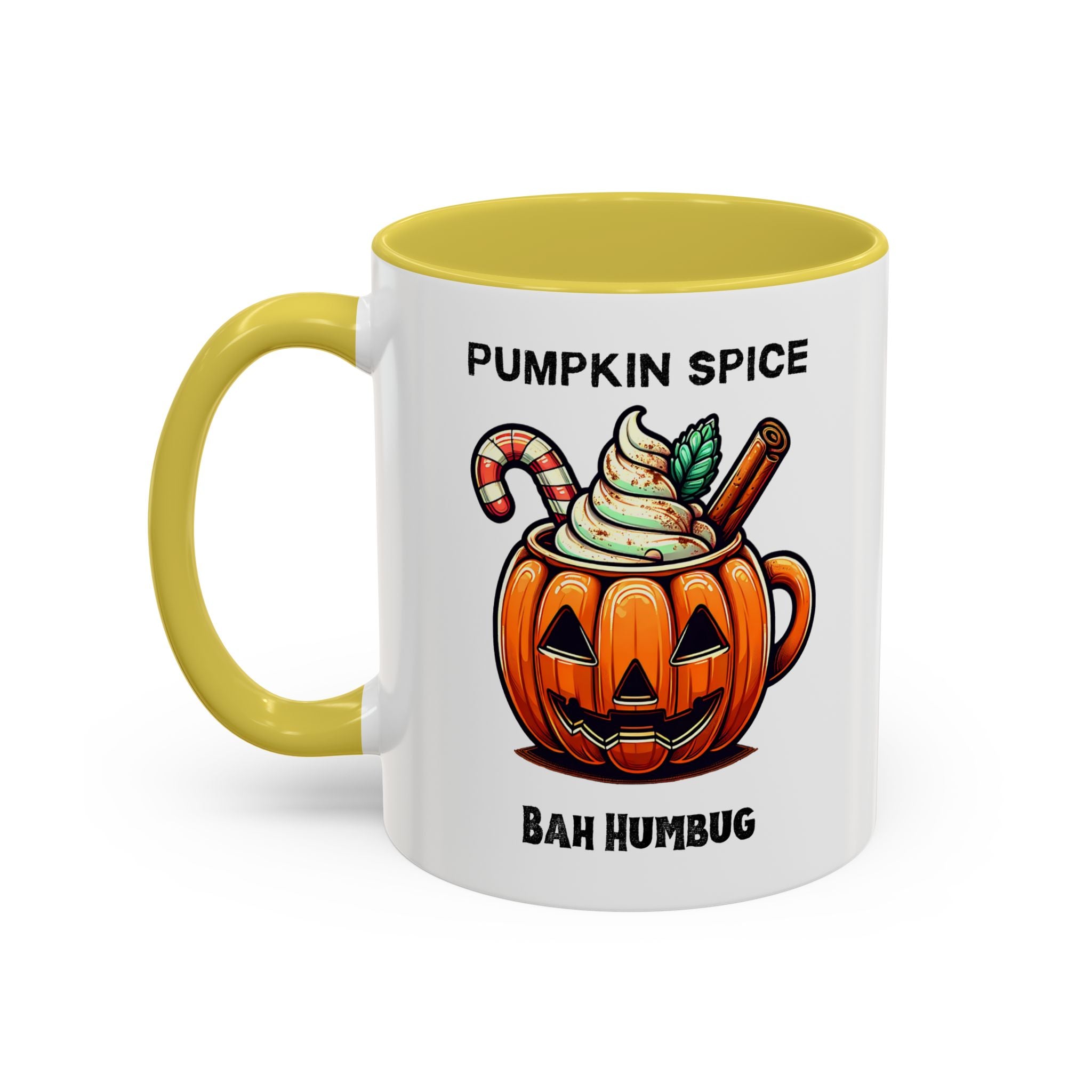 Mug - Jack o lantern Pumpkin Spice Bah Humbug design