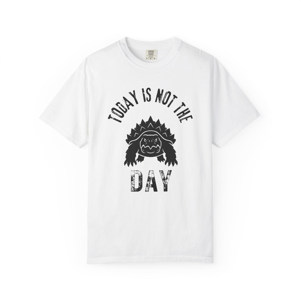 Alligator Snapping Turtle T-Shirt — "Today Is Not the Day"