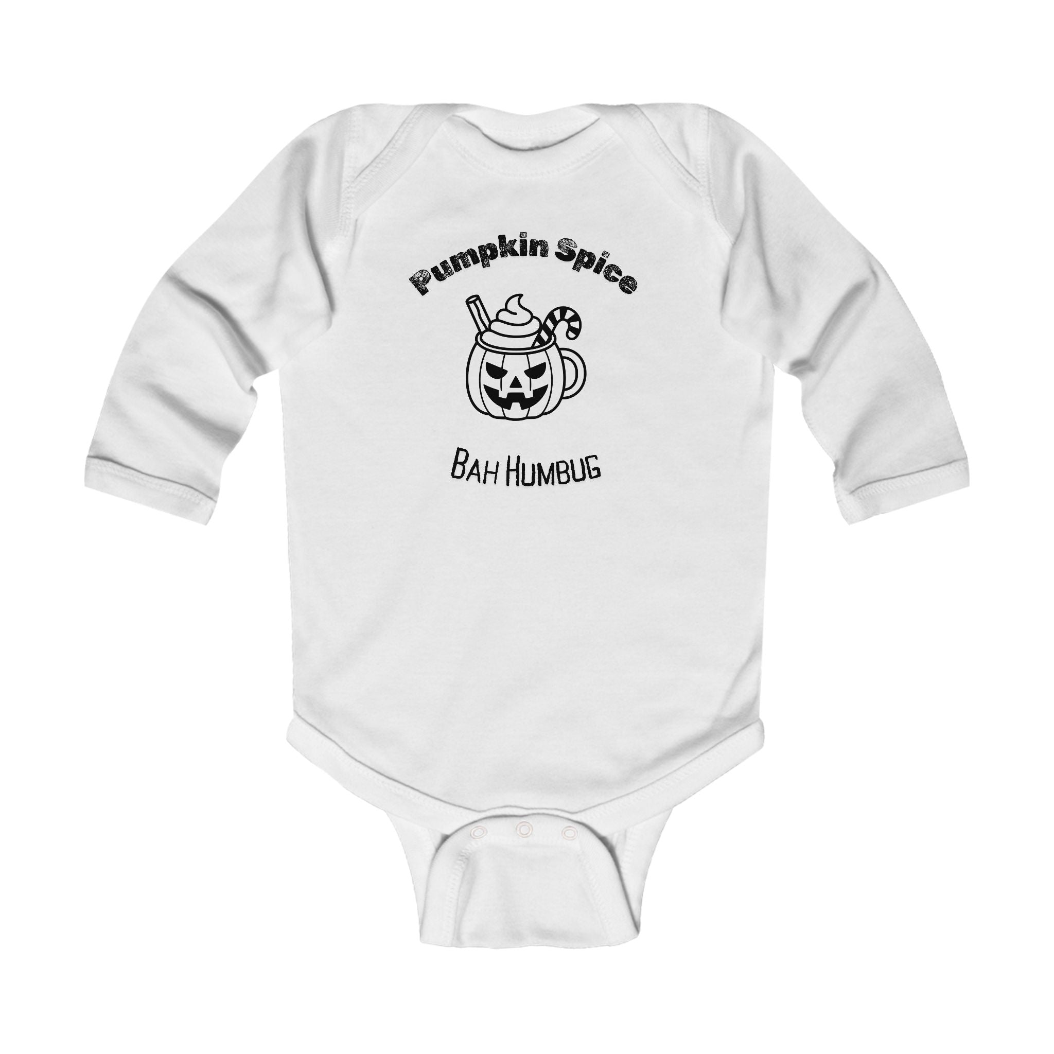 Halloween Infant Bodysuit,  Pumpkin Spice Bah Humbug