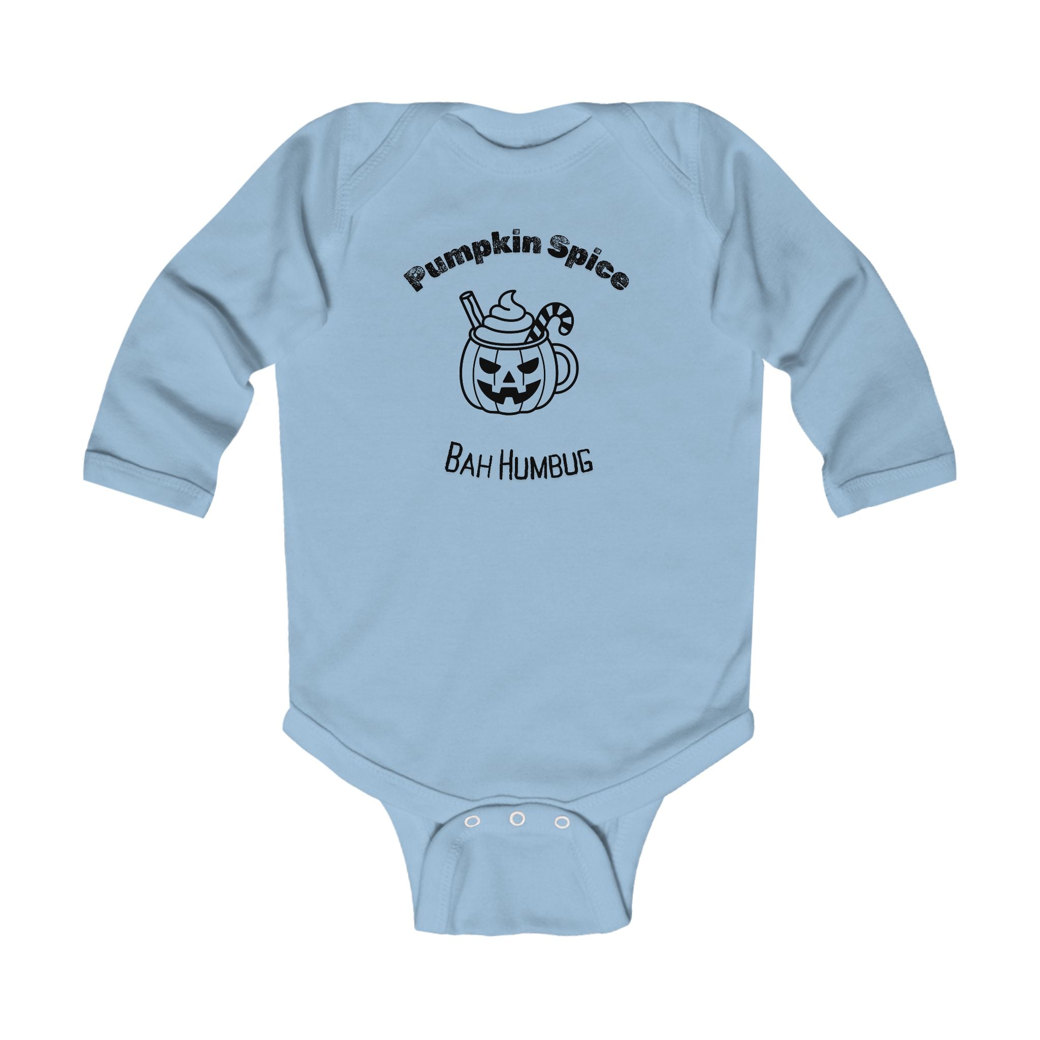 Halloween Infant Bodysuit,  Pumpkin Spice Bah Humbug