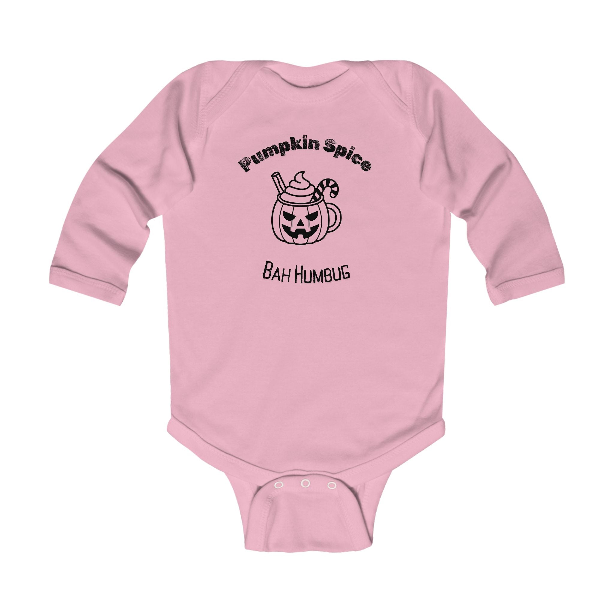 Halloween Infant Bodysuit,  Pumpkin Spice Bah Humbug