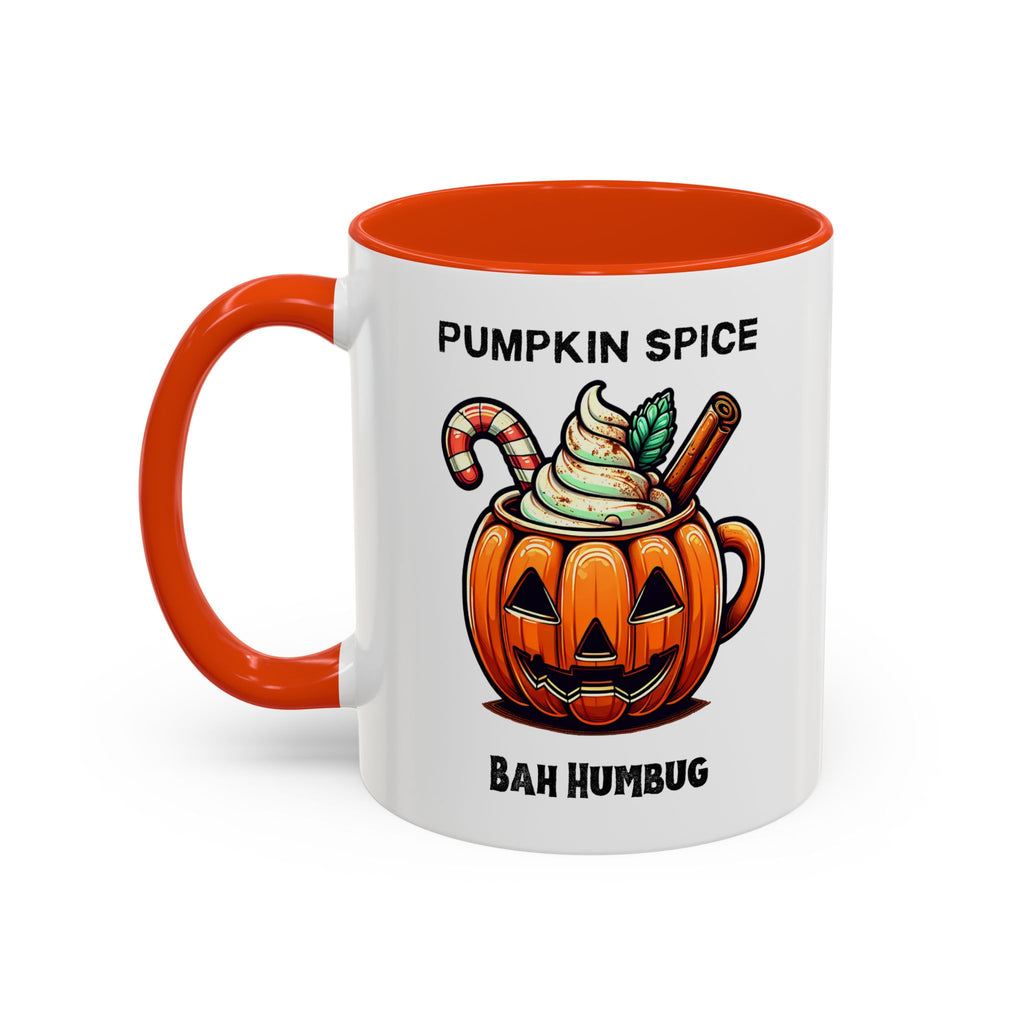 Mug - Jack o lantern Pumpkin Spice Bah Humbug design