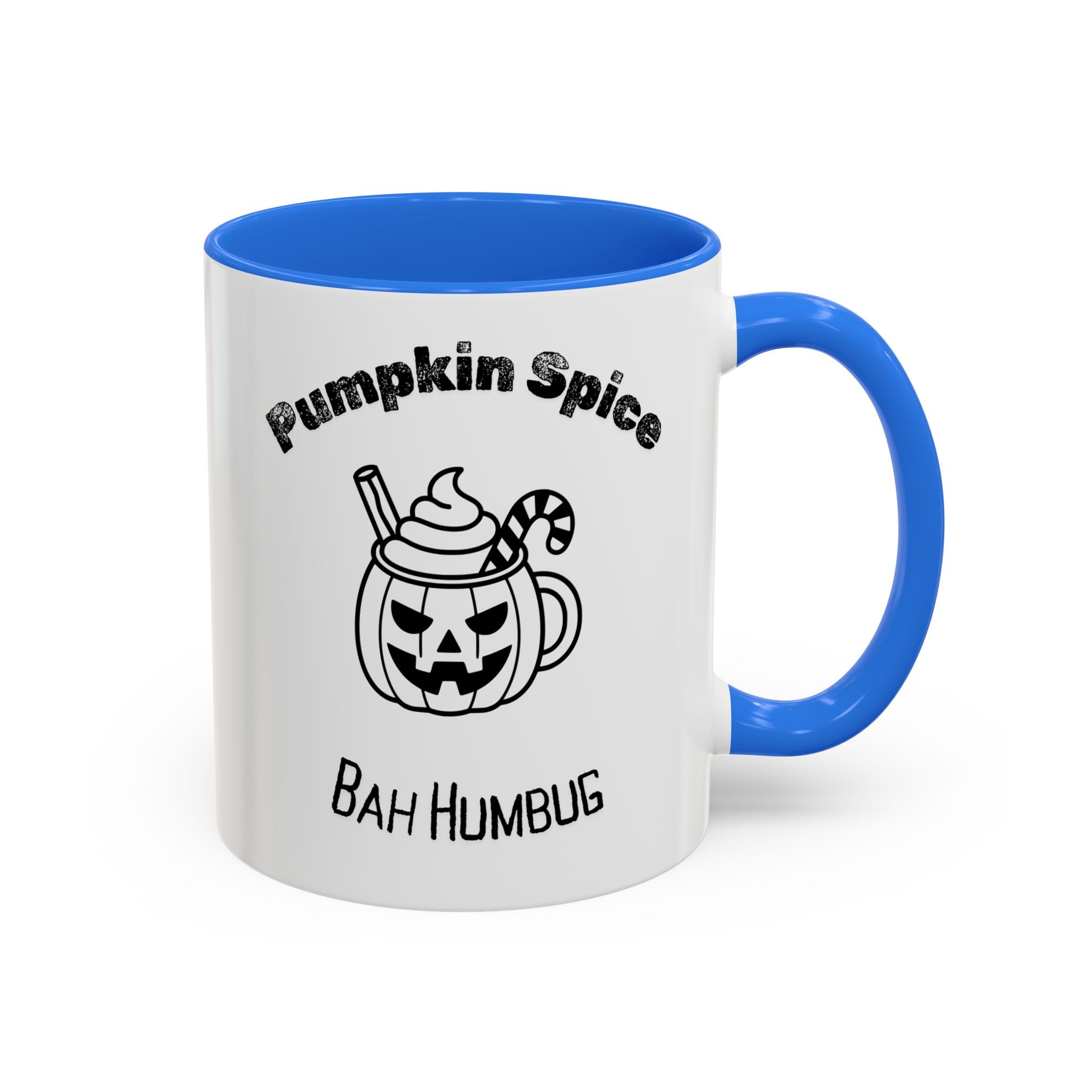 Jack o lantern Pumpkin Spice Bah Humbug design