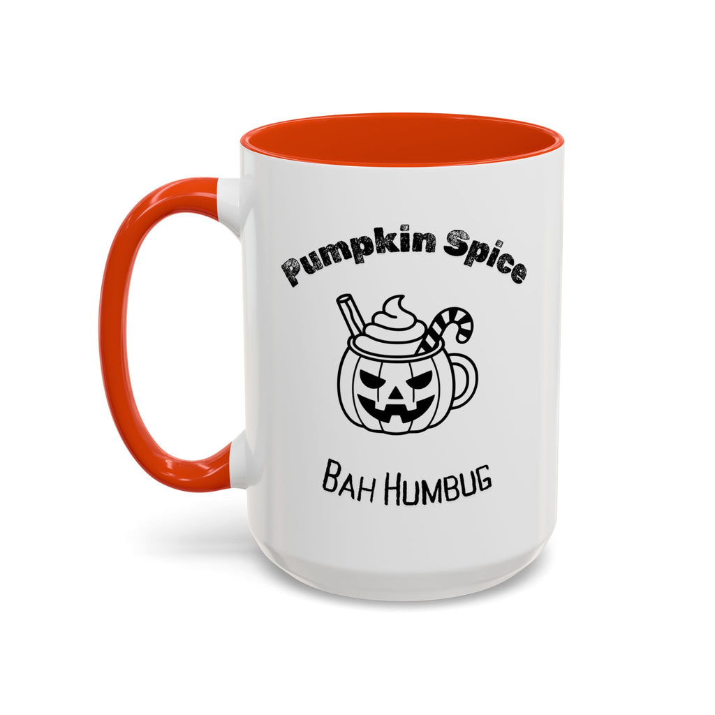 Jack o lantern Pumpkin Spice Bah Humbug design