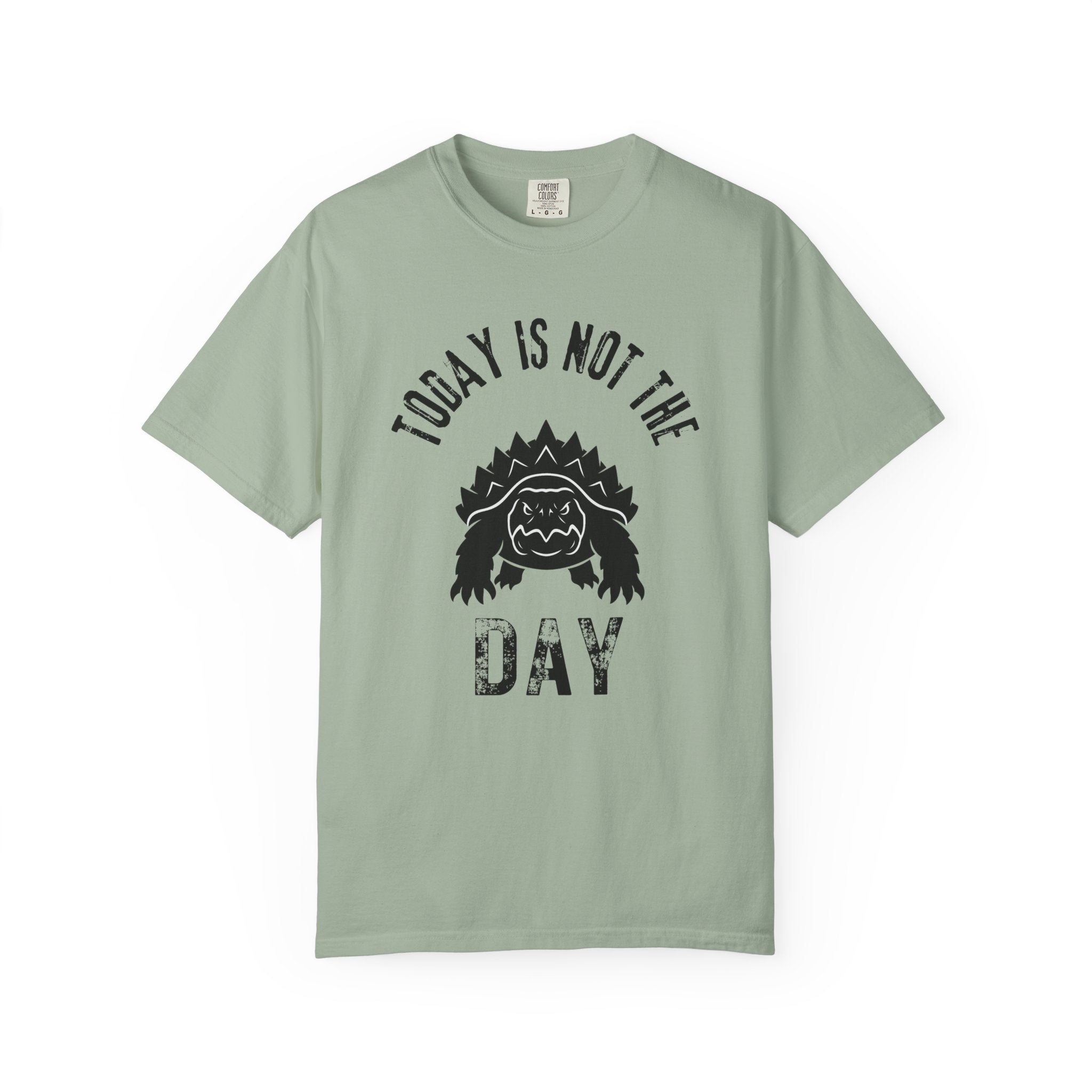 Alligator Snapping Turtle T-Shirt — "Today Is Not the Day"