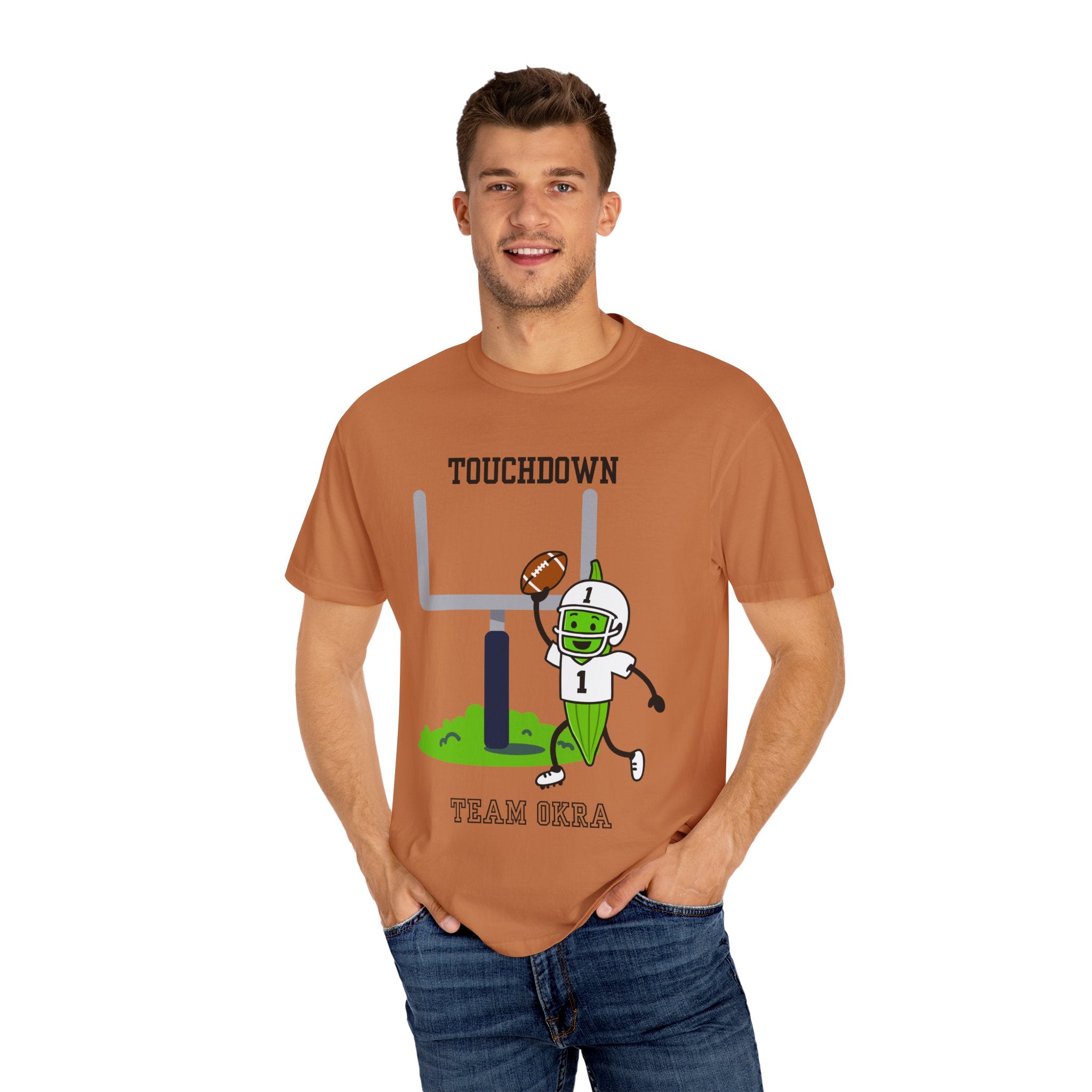 Okra Football Unisex T-shirt