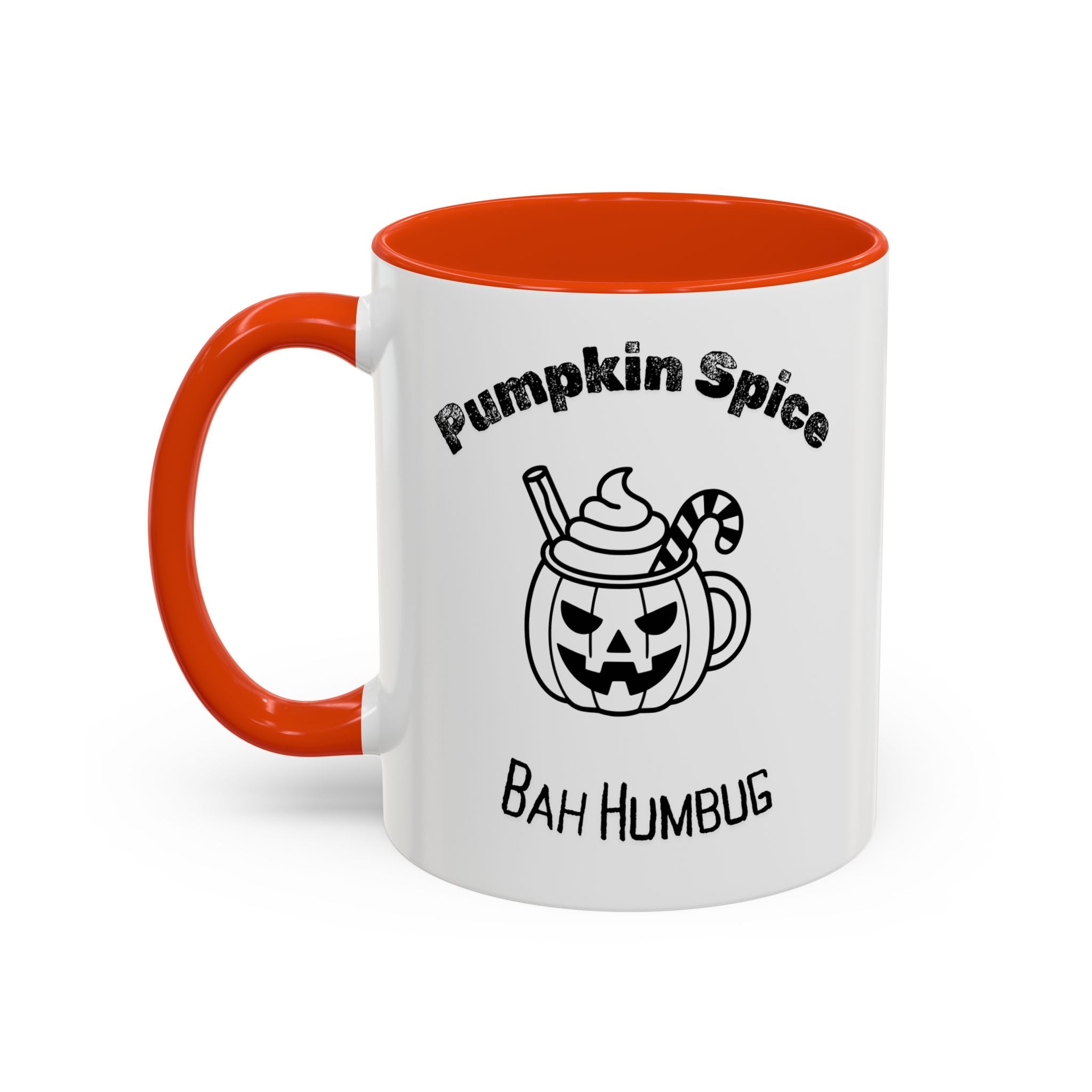 Jack o lantern Pumpkin Spice Bah Humbug design