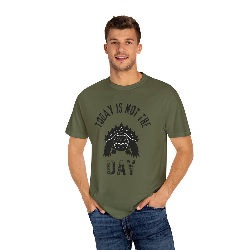 Alligator Snapping Turtle T-Shirt — "Today Is Not the Day"