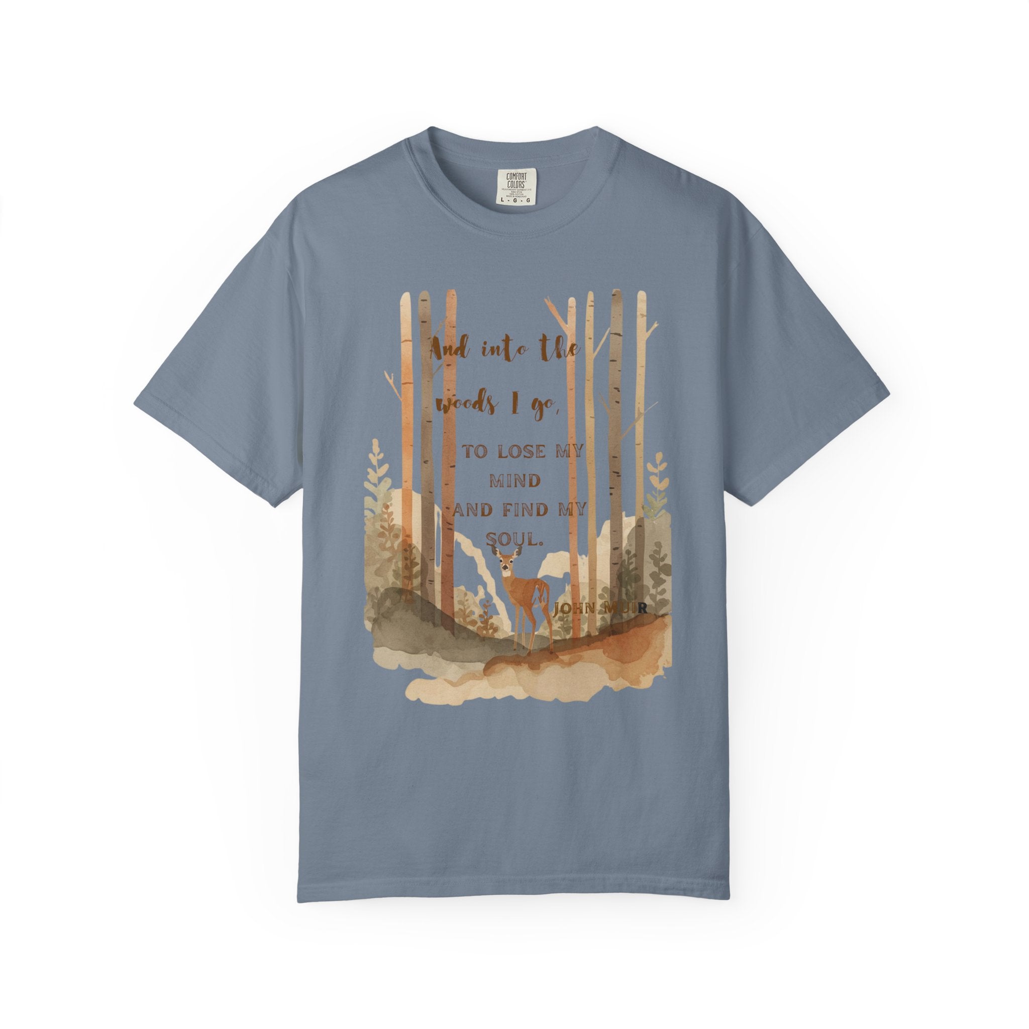 Into The Woods I Go-Deer in fall woods