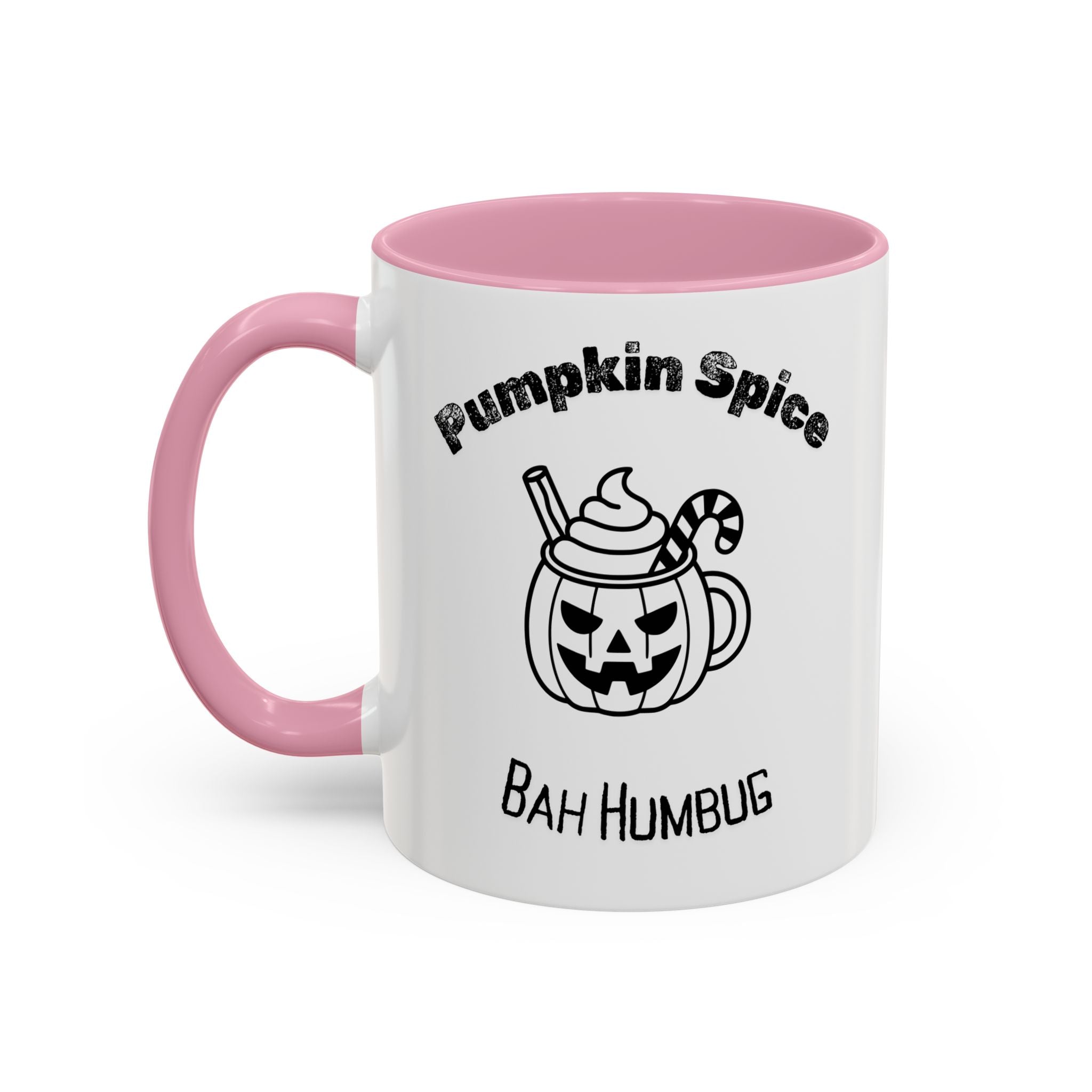 Jack o lantern Pumpkin Spice Bah Humbug design