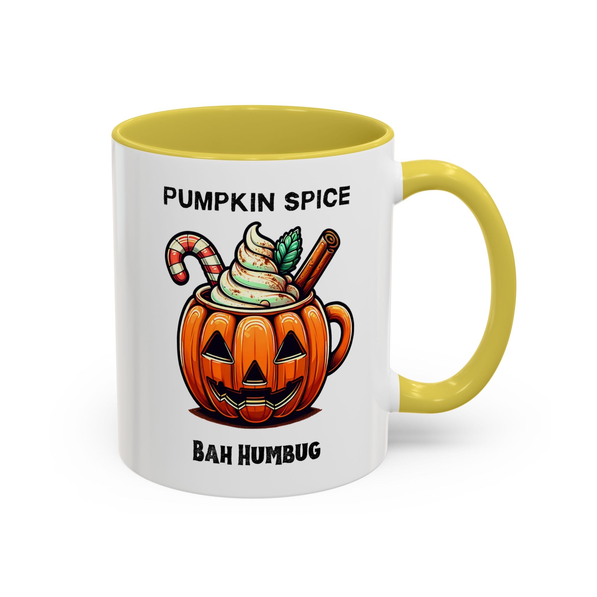 Mug - Jack o lantern Pumpkin Spice Bah Humbug design