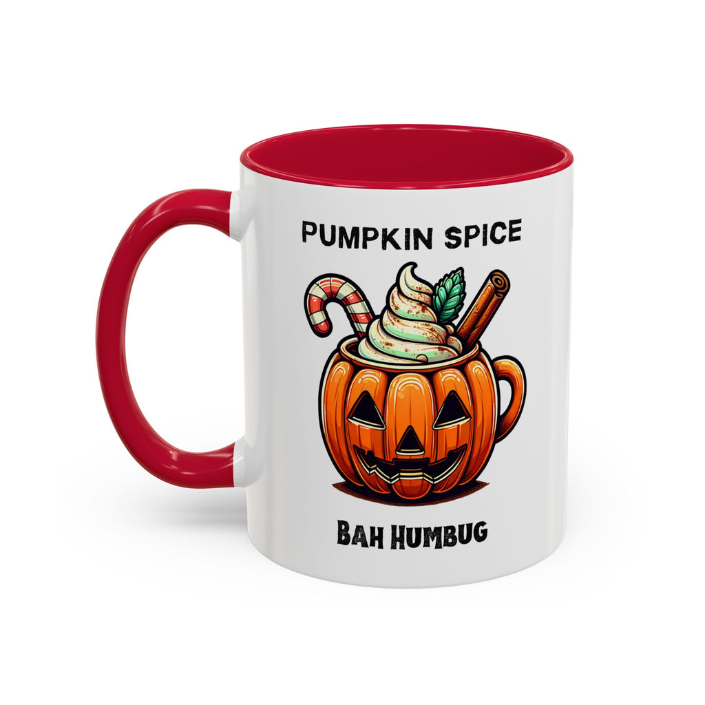 Mug - Jack o lantern Pumpkin Spice Bah Humbug design
