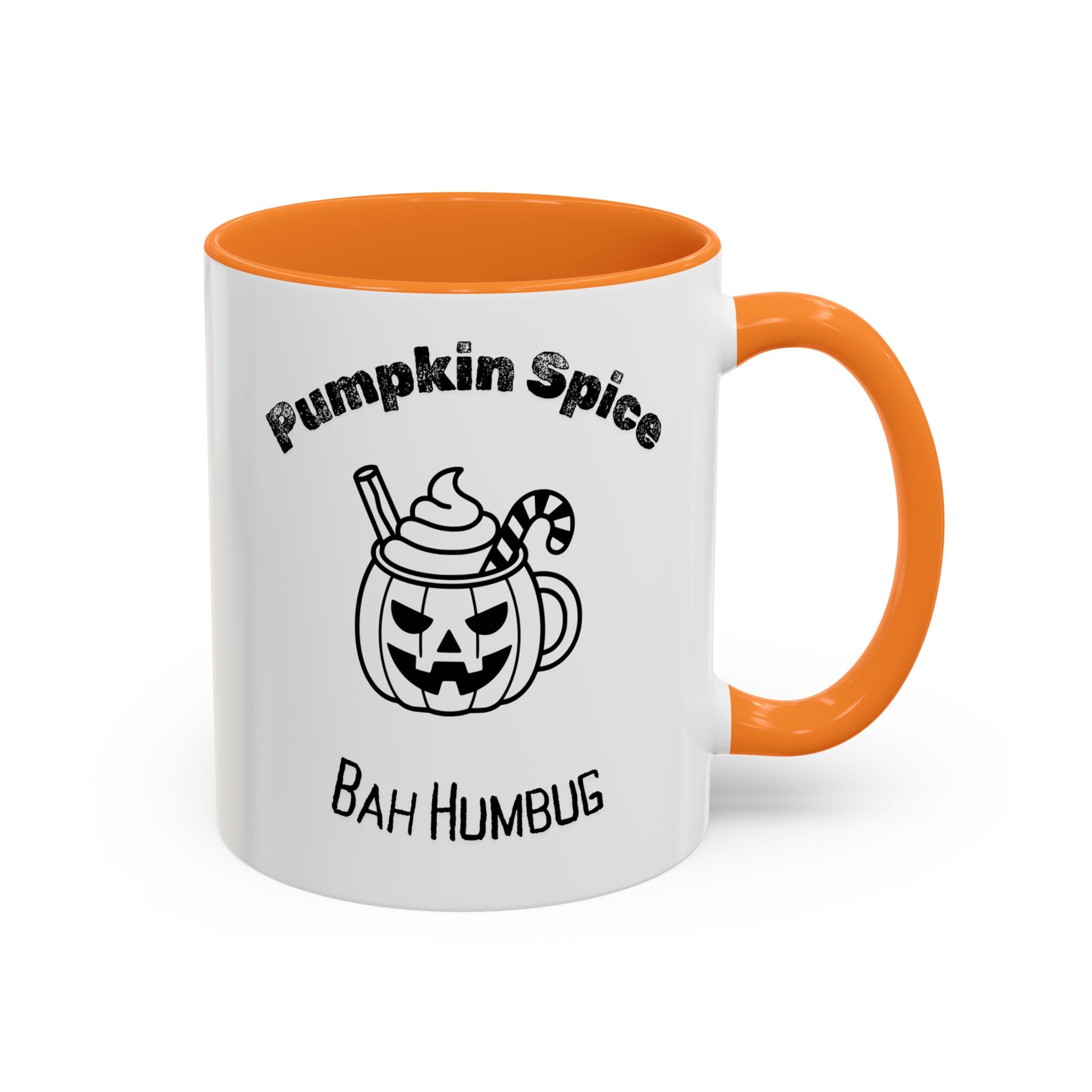 Jack o lantern Pumpkin Spice Bah Humbug design