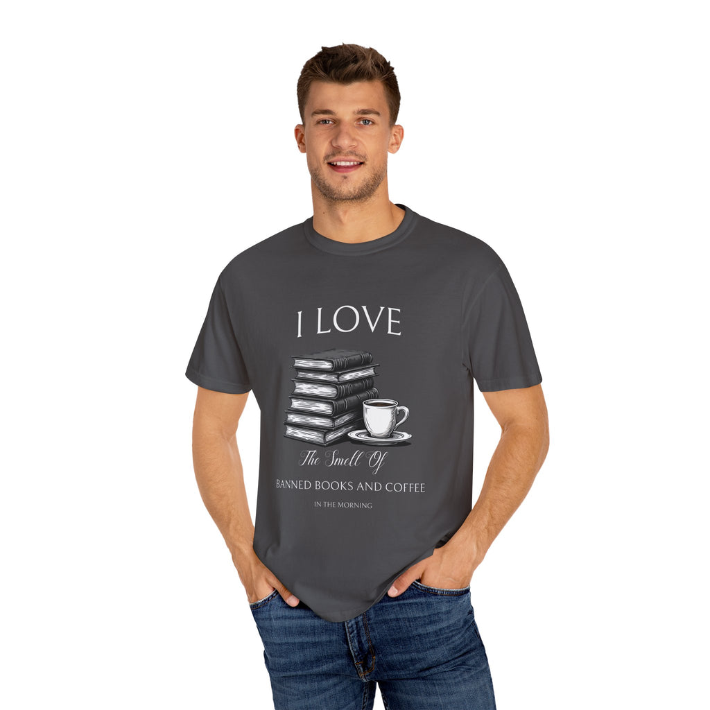 Banned Books and Coffee T-shirt