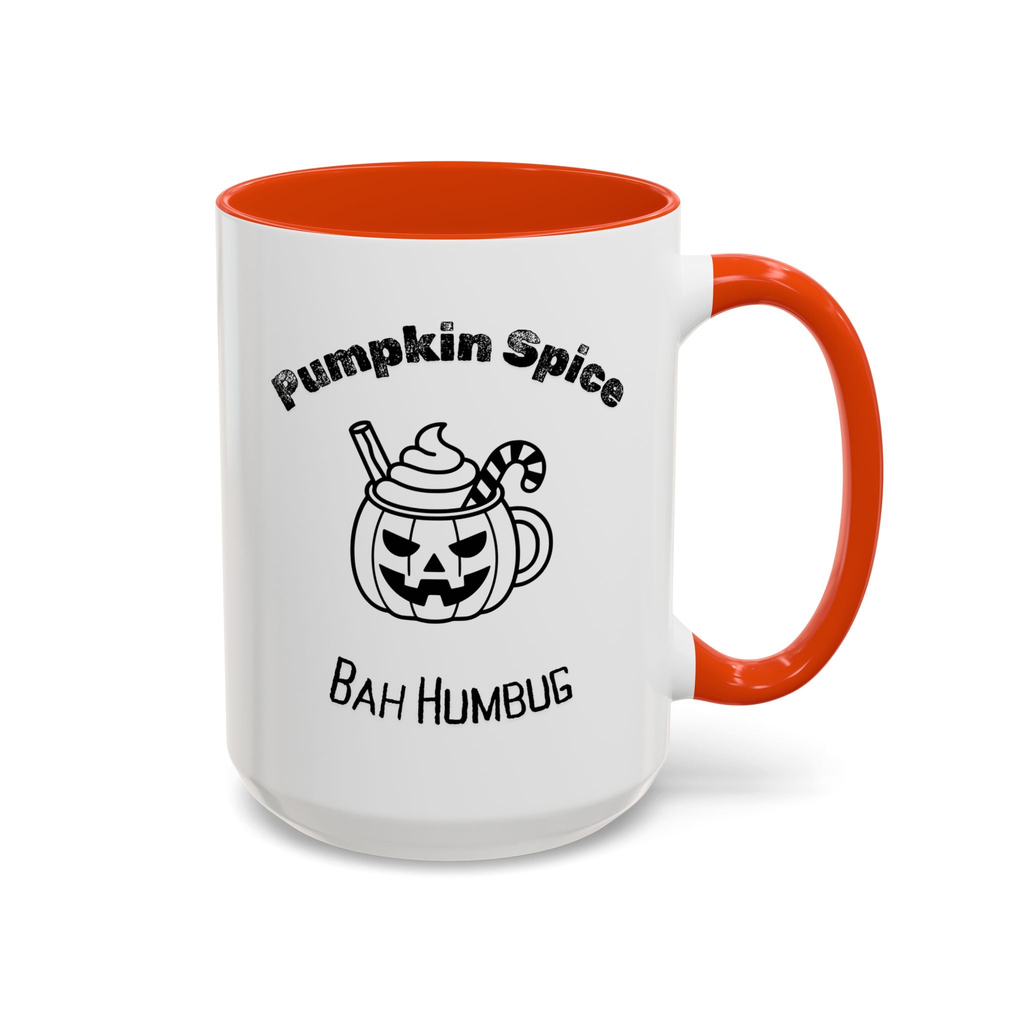 Jack o lantern Pumpkin Spice Bah Humbug design