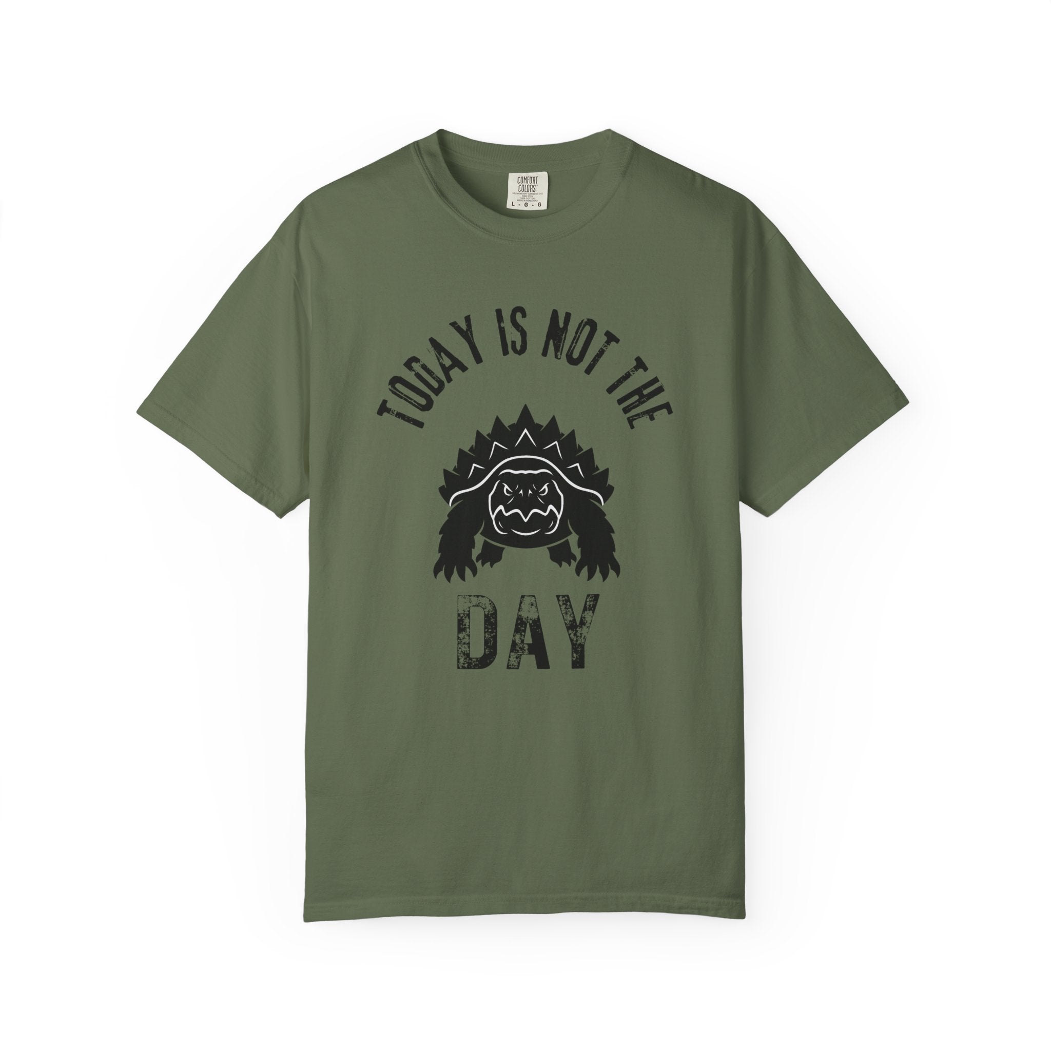Alligator Snapping Turtle T-Shirt — "Today Is Not the Day"