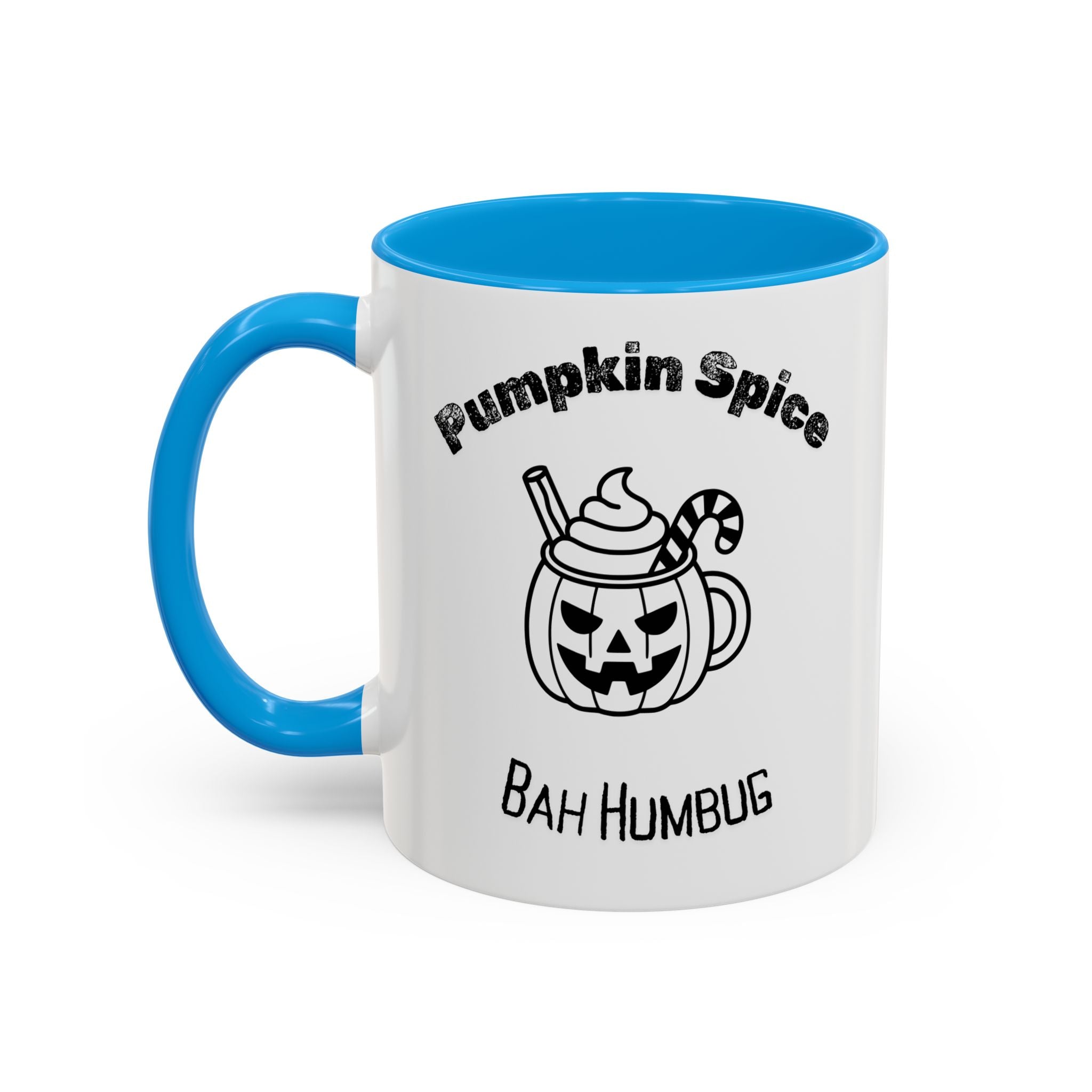 Jack o lantern Pumpkin Spice Bah Humbug design