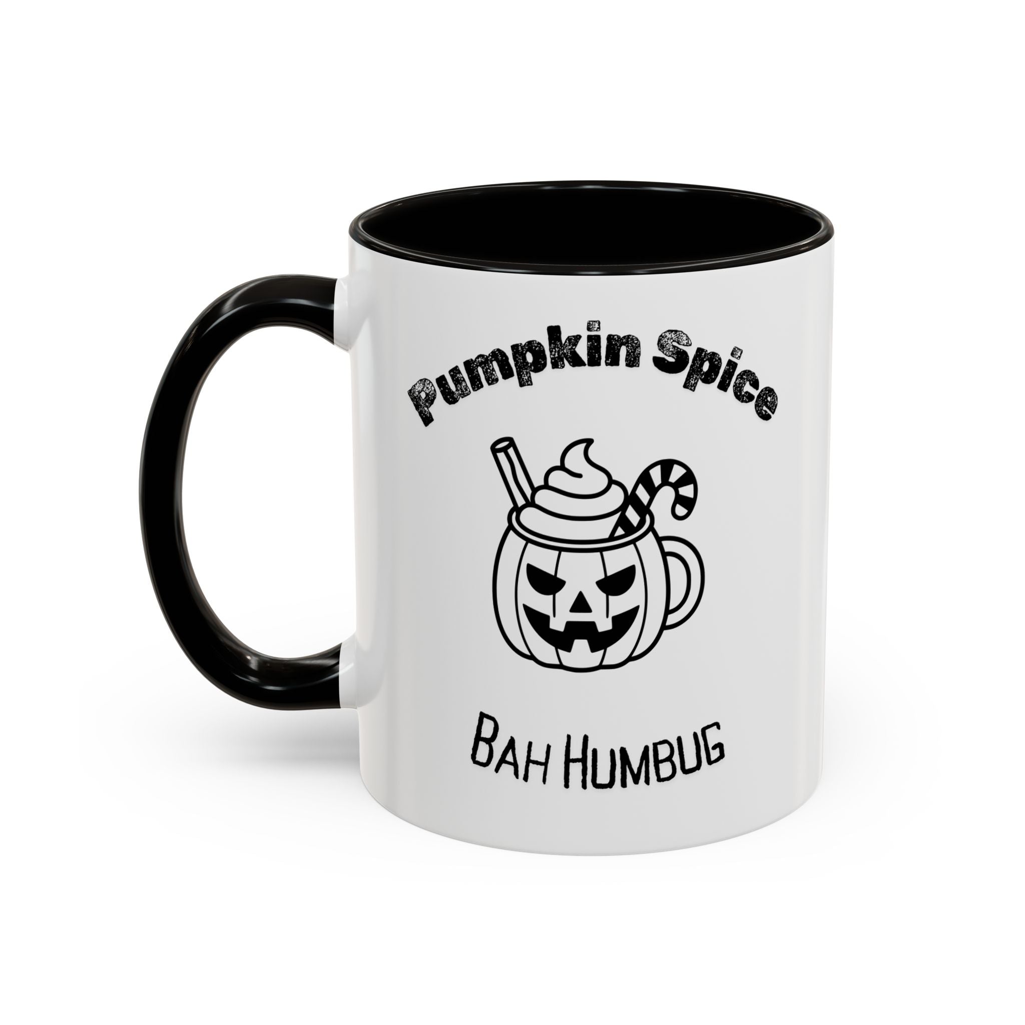 Jack o lantern Pumpkin Spice Bah Humbug design